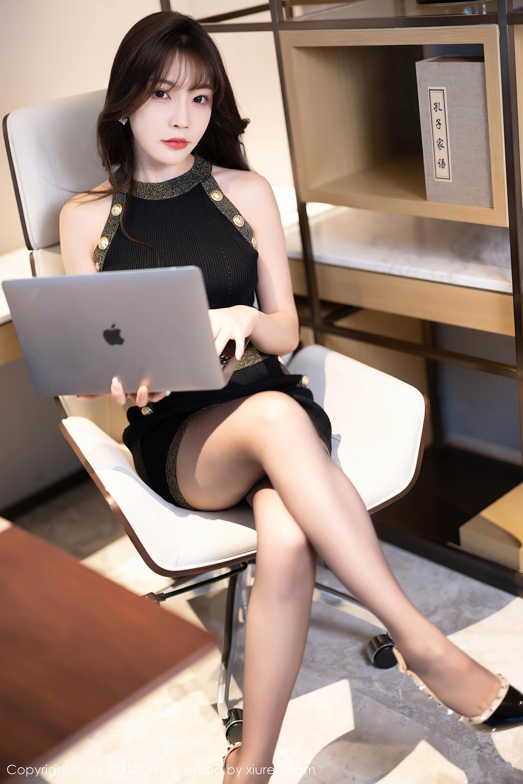 图片[15]-[XIAOYU语画界]2023.11.01 VOL.1137 徐莉芝Booty 办公室的黑丝 [33+1P] – 速更版-美库