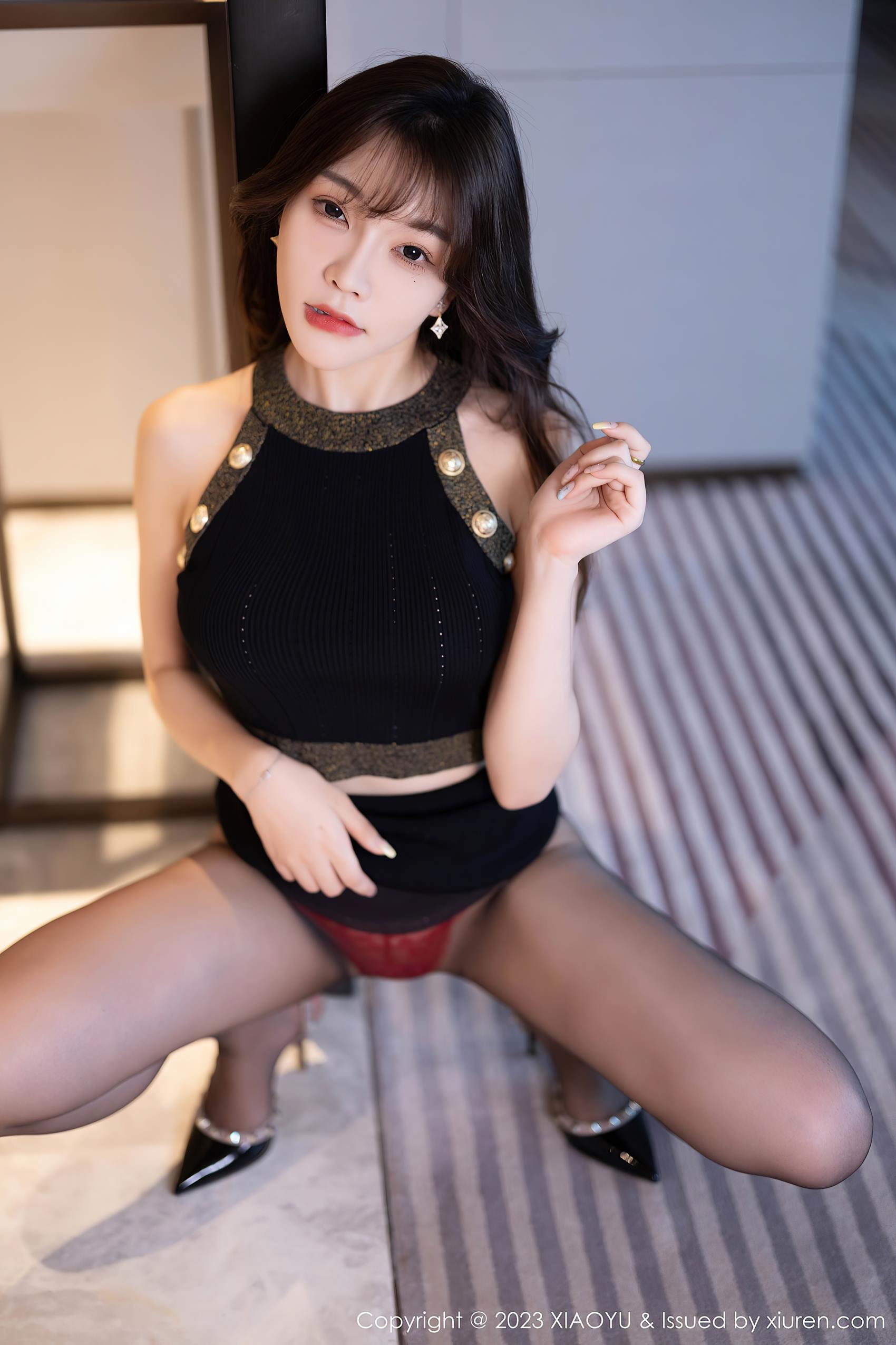 图片[19]-[XIAOYU语画界]2023.11.01 VOL.1137 徐莉芝Booty 办公室的黑丝 [33+1P] – 速更版-美库