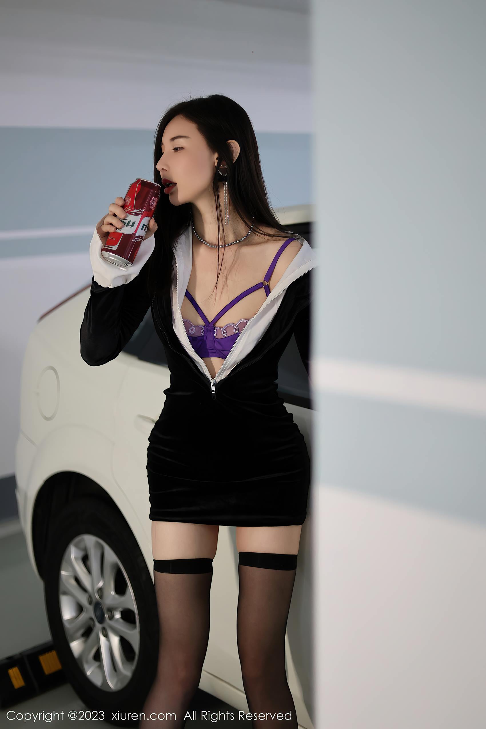 图片[14]-[Xiuren秀人网]2023.11.09 NO.7634 曼柔 紫色黑丝 [20+1P] – 速更版-美库