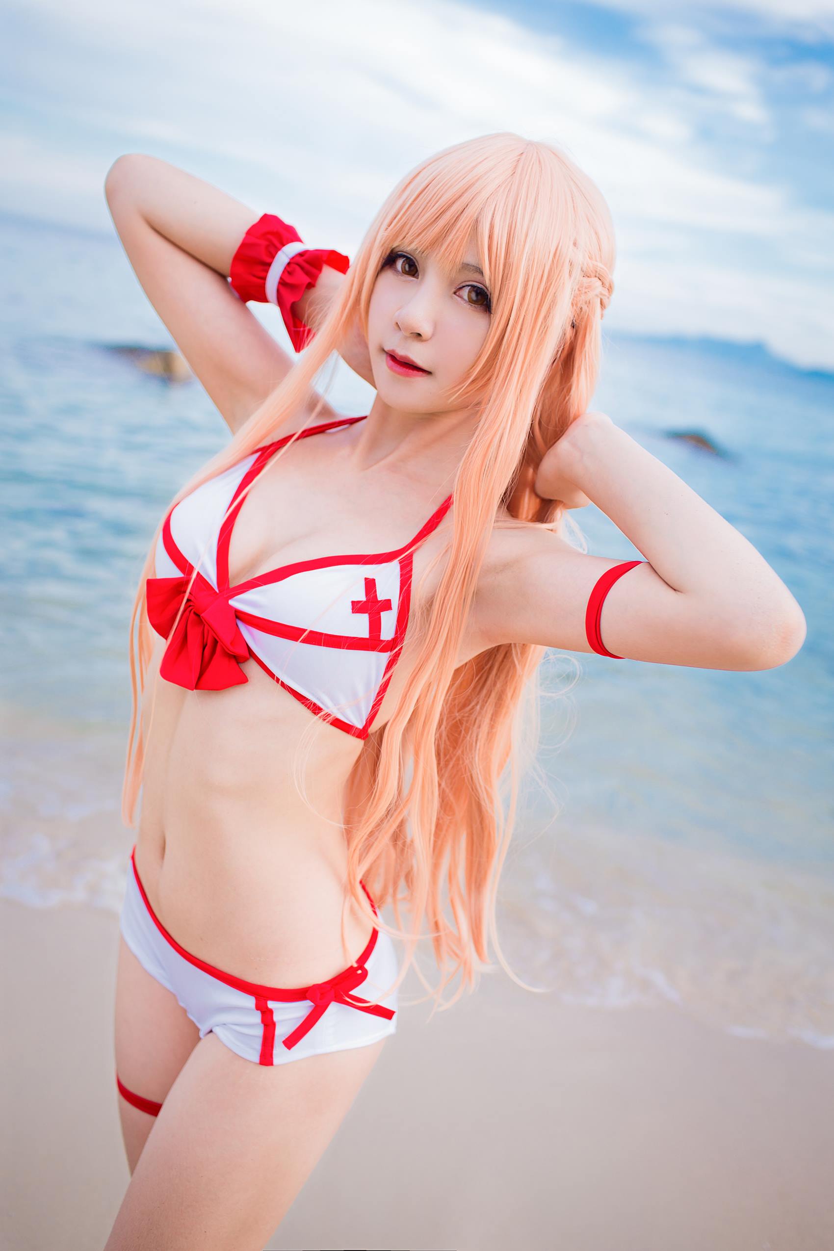 图片[10]-秋山AkI – 亚丝娜泳衣[18P] – 速更版-美库