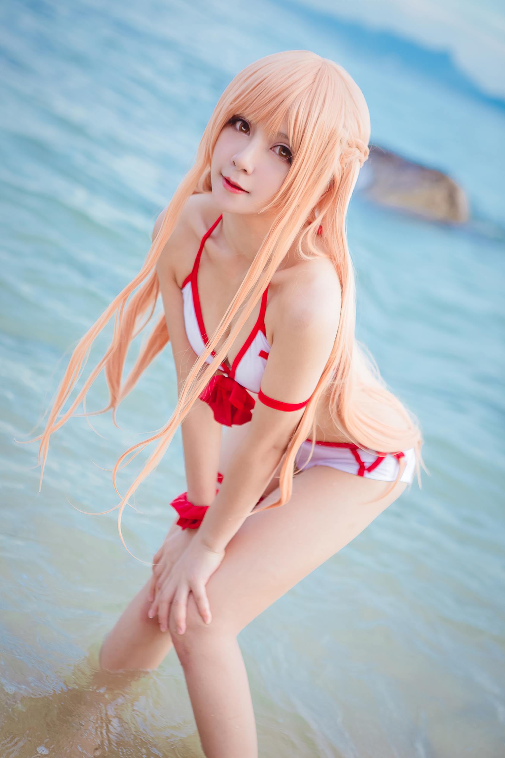 图片[14]-秋山AkI – 亚丝娜泳衣[18P] – 速更版-美库