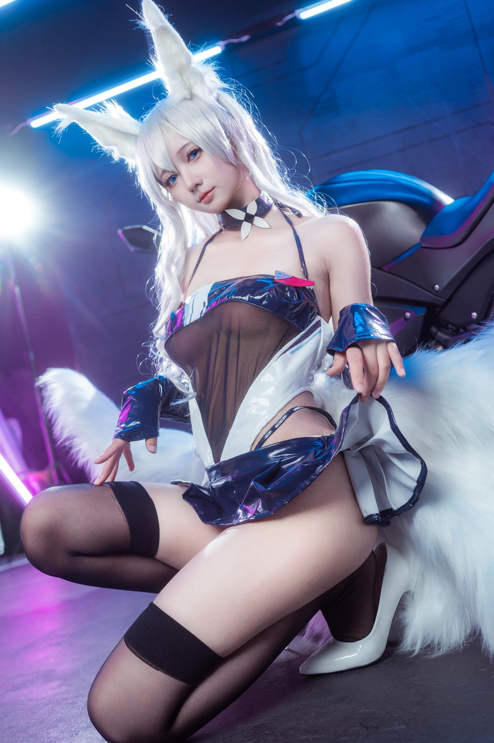 图片[11]-艾西aiwest – & 喜欢爱理吗 – 碧蓝航线 巴尔的摩&信浓 赛车女郎[46P] – 速更版-美库