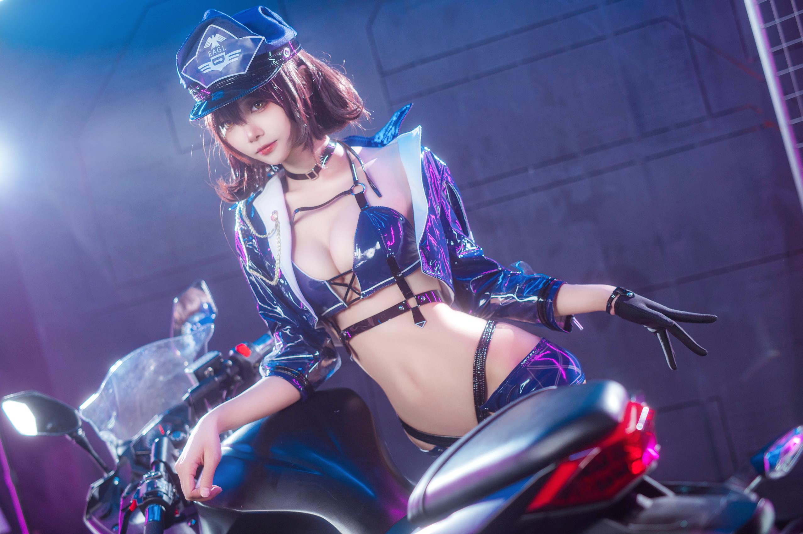 图片[25]-艾西aiwest – & 喜欢爱理吗 – 碧蓝航线 巴尔的摩&信浓 赛车女郎[46P] – 速更版-美库