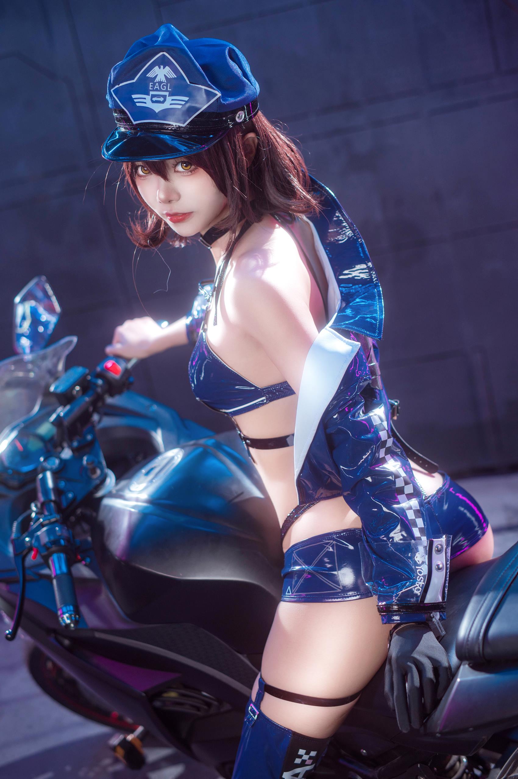 图片[27]-艾西aiwest – & 喜欢爱理吗 – 碧蓝航线 巴尔的摩&信浓 赛车女郎[46P] – 速更版-美库