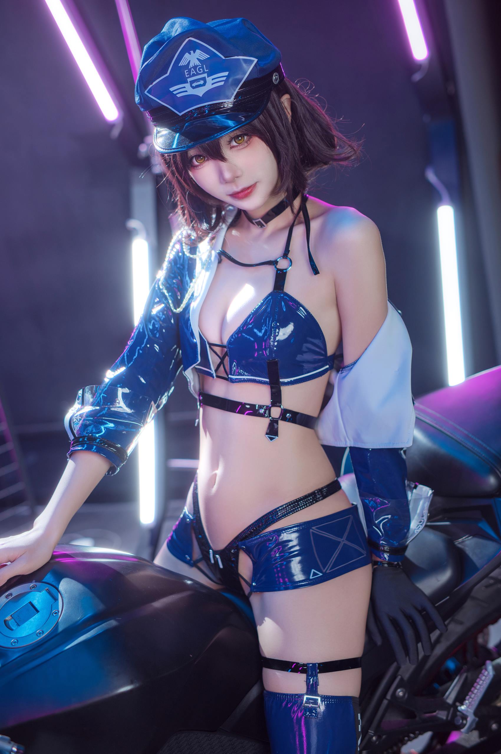 图片[31]-艾西aiwest – & 喜欢爱理吗 – 碧蓝航线 巴尔的摩&信浓 赛车女郎[46P] – 速更版-美库