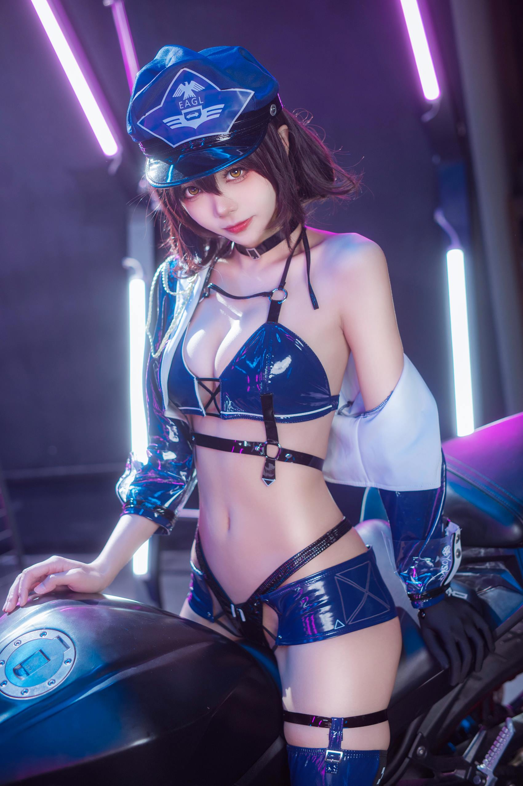 图片[32]-艾西aiwest – & 喜欢爱理吗 – 碧蓝航线 巴尔的摩&信浓 赛车女郎[46P] – 速更版-美库