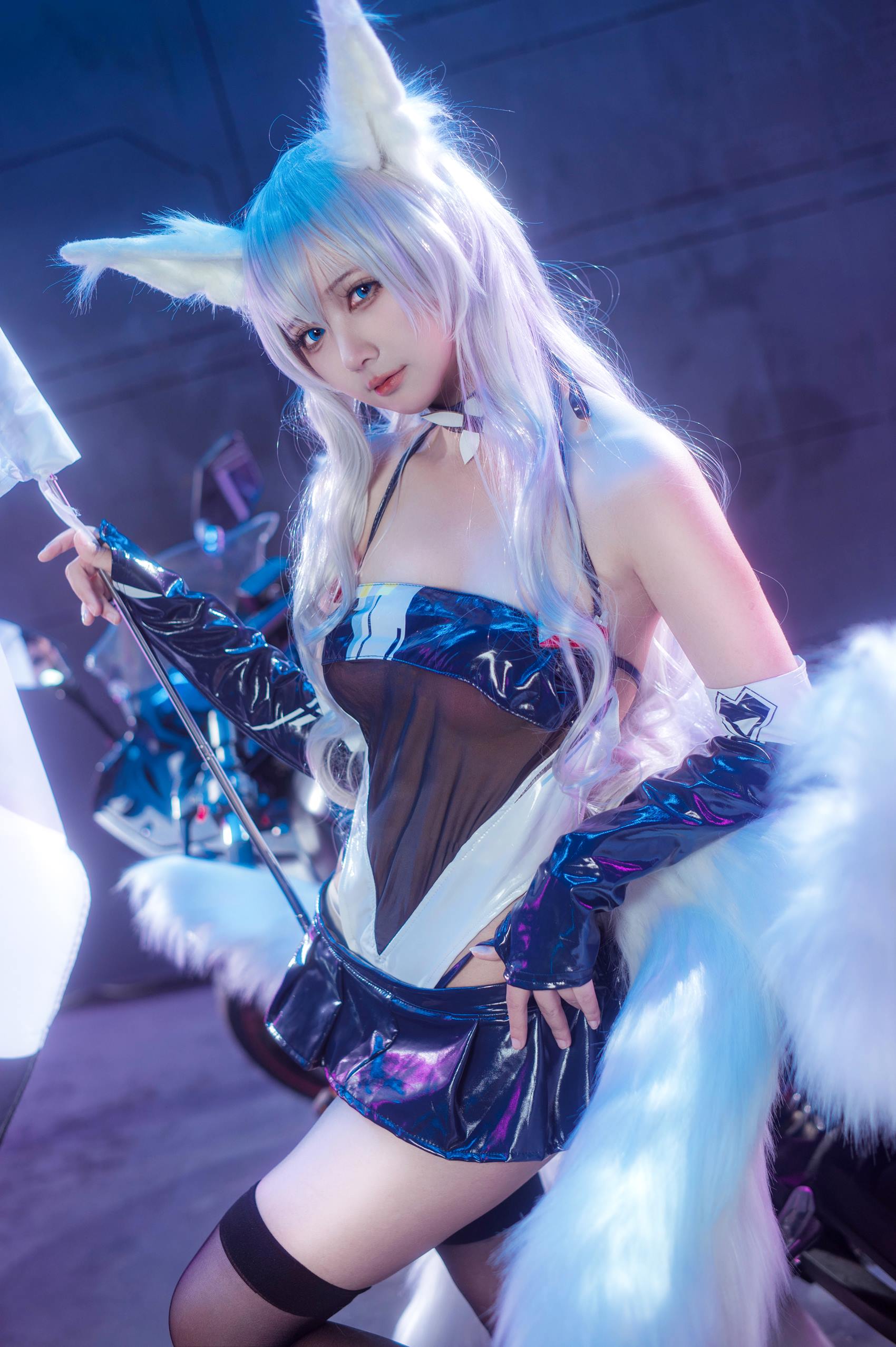 图片[45]-艾西aiwest – & 喜欢爱理吗 – 碧蓝航线 巴尔的摩&信浓 赛车女郎[46P] – 速更版-美库