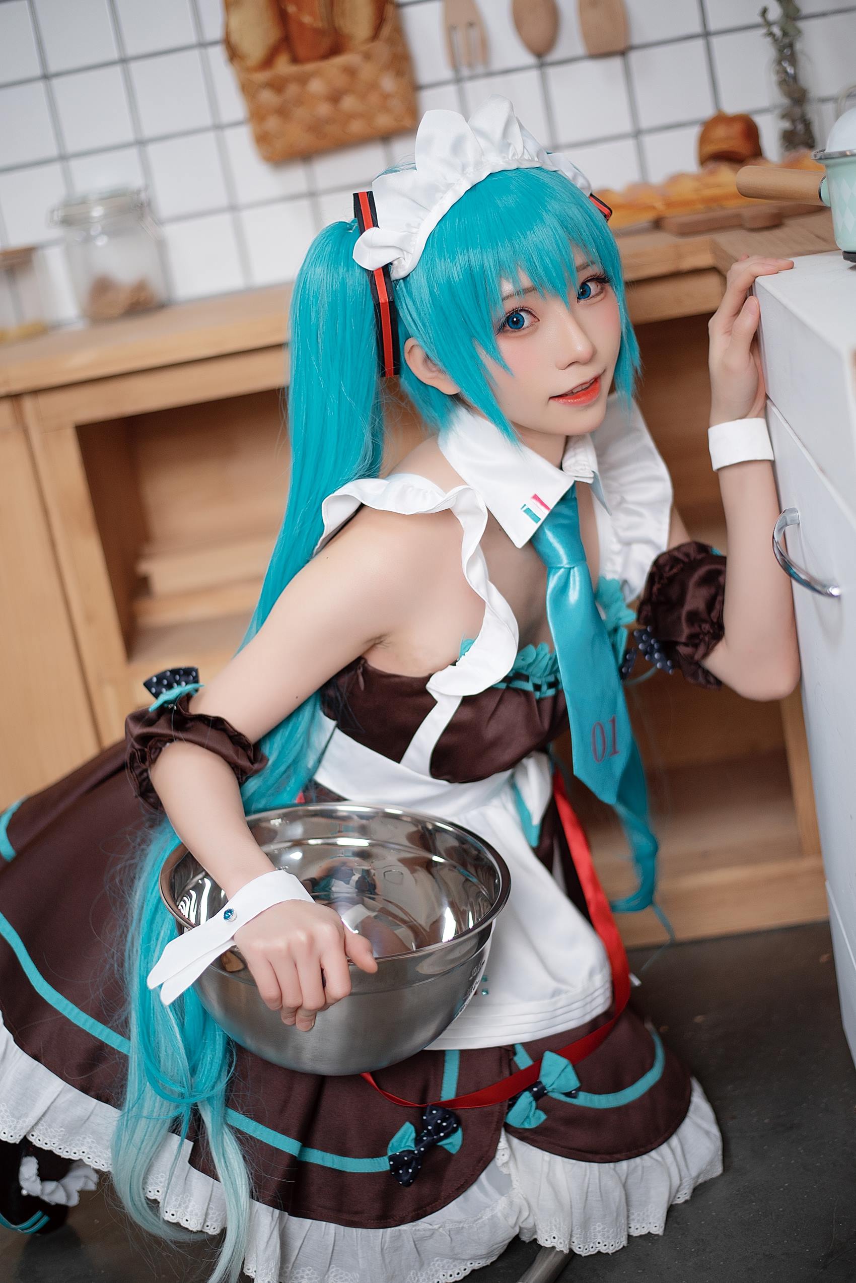 图片[11]-人气Coser@Kitaro_绮太郎 初音miku6[15P] – 速更版-美库