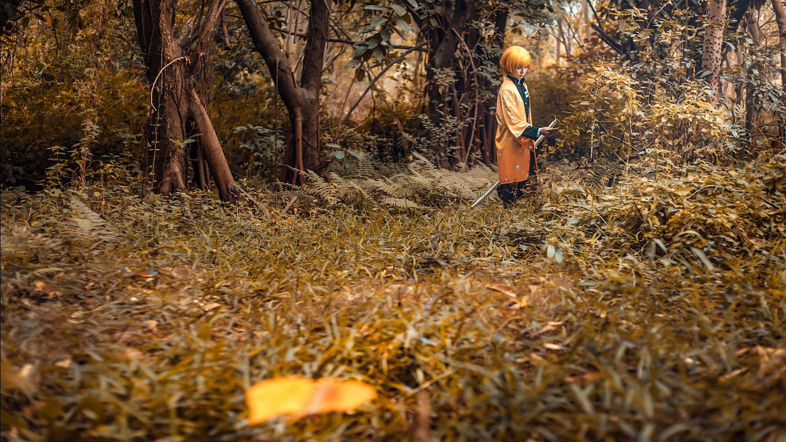 图片[12]-人气Coser@Kitaro_绮太郎 鬼灭之刃 我妻善逸[29P] – 速更版-美库