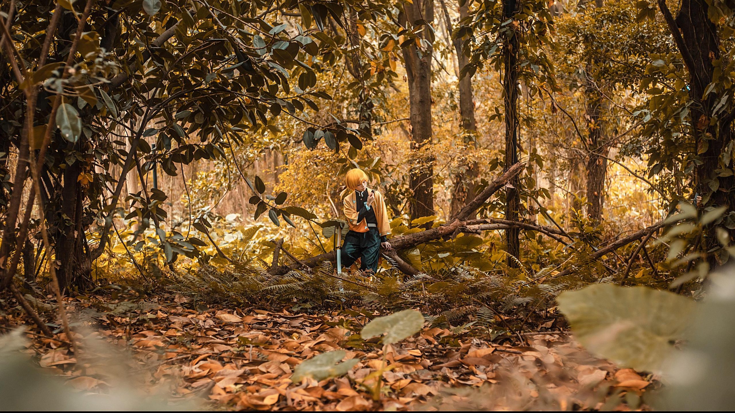 图片[13]-人气Coser@Kitaro_绮太郎 鬼灭之刃 我妻善逸[29P] – 速更版-美库