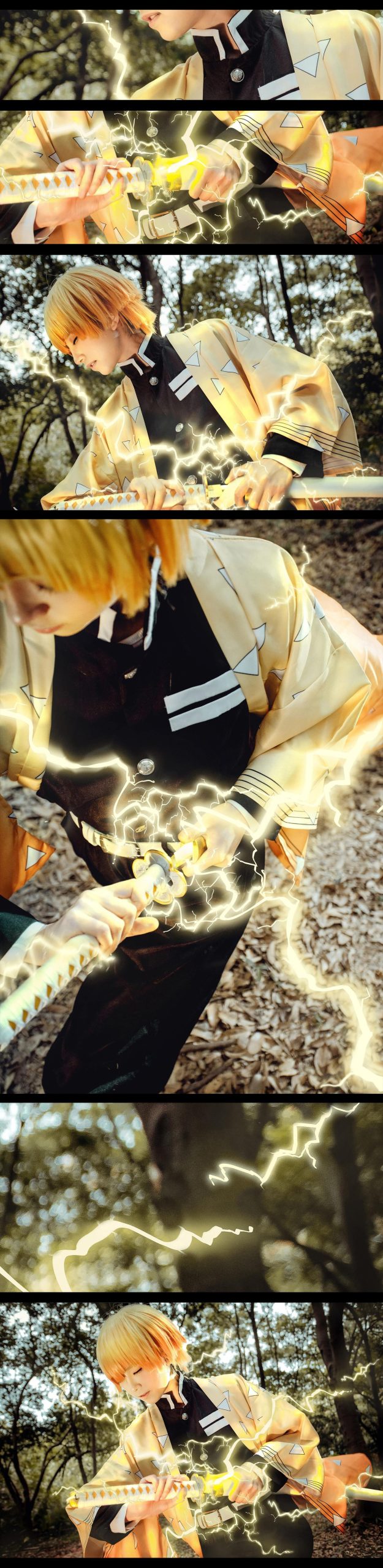 图片[19]-人气Coser@Kitaro_绮太郎 鬼灭之刃 我妻善逸[29P] – 速更版-美库