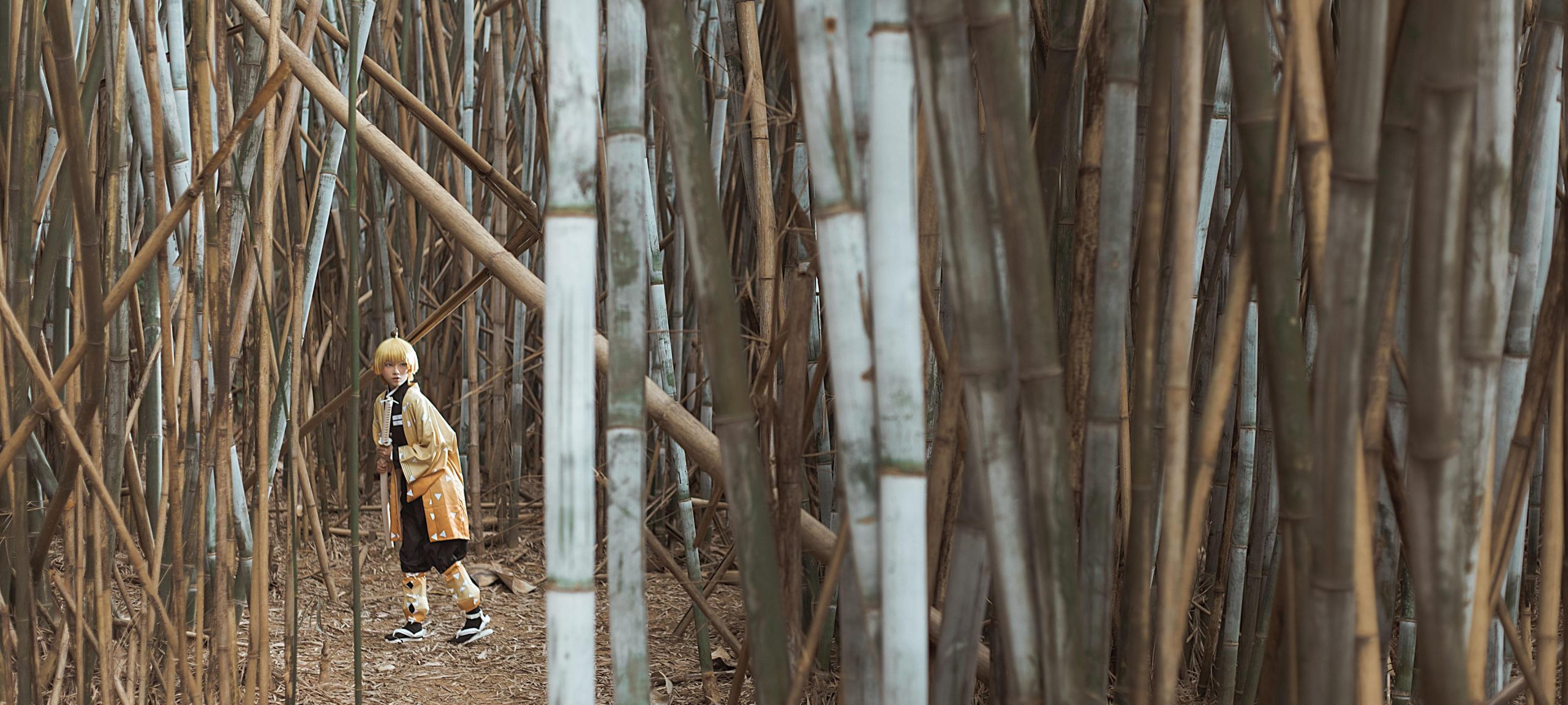 图片[23]-人气Coser@Kitaro_绮太郎 鬼灭之刃 我妻善逸[29P] – 速更版-美库