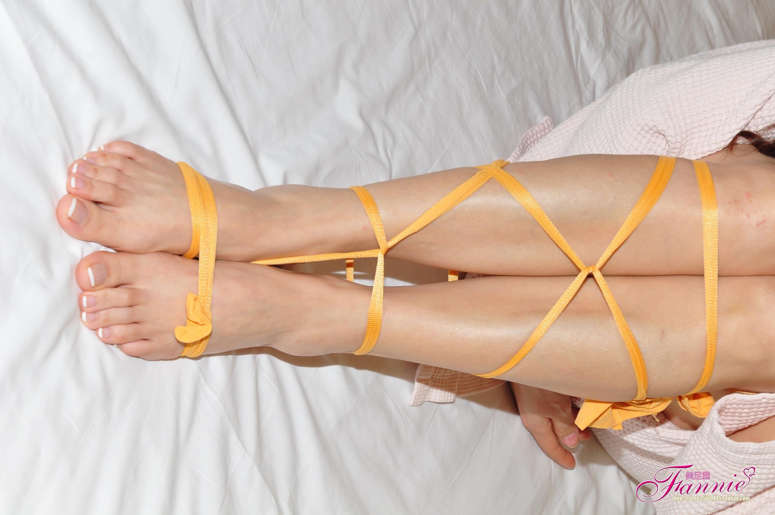 图片[32]-Fannie芬妮每足园 No.311 梦韵丝情炫彩 橙黄 [74P] – 速更版-美库