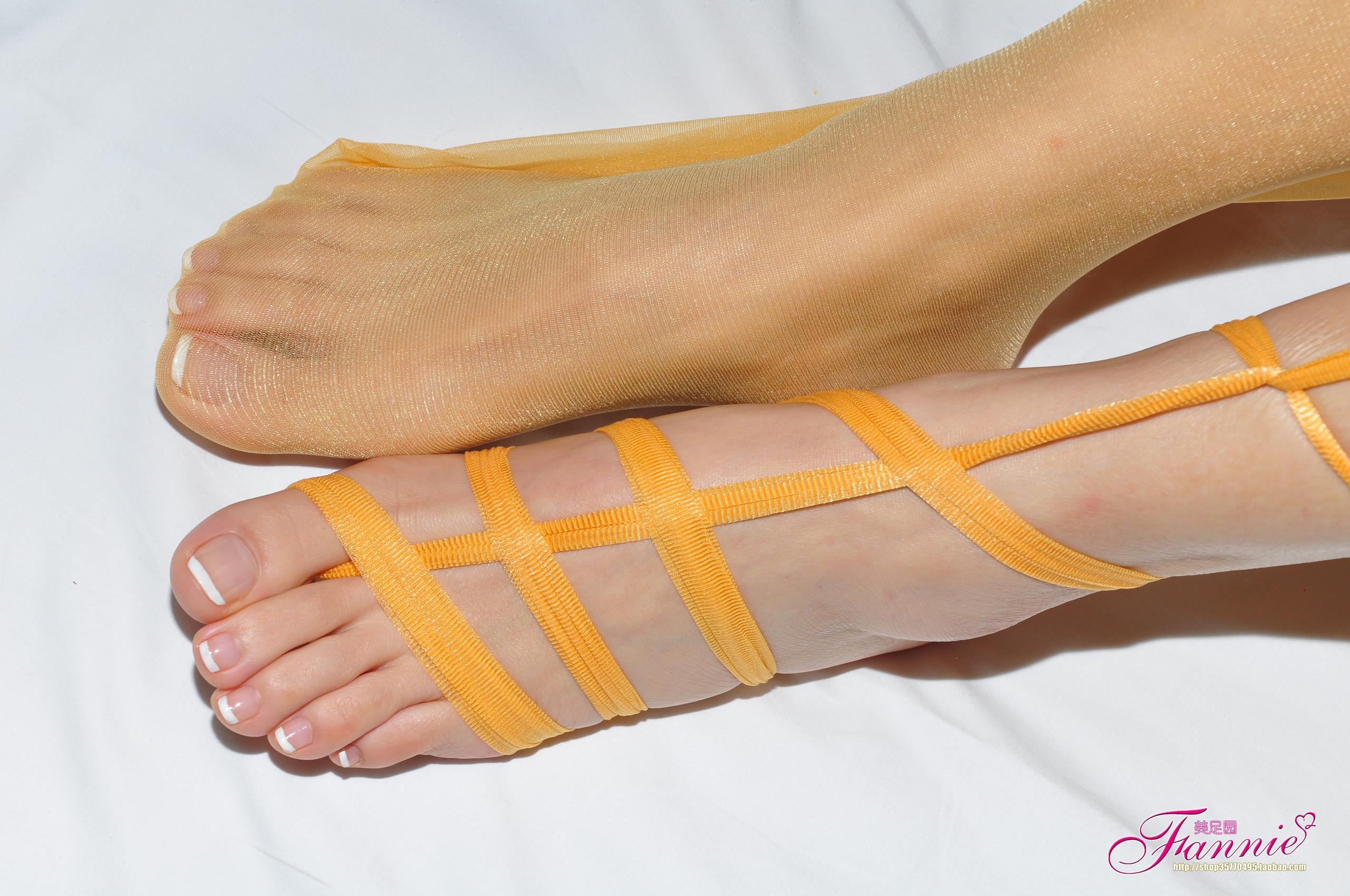 图片[44]-Fannie芬妮每足园 No.311 梦韵丝情炫彩 橙黄 [74P] – 速更版-美库
