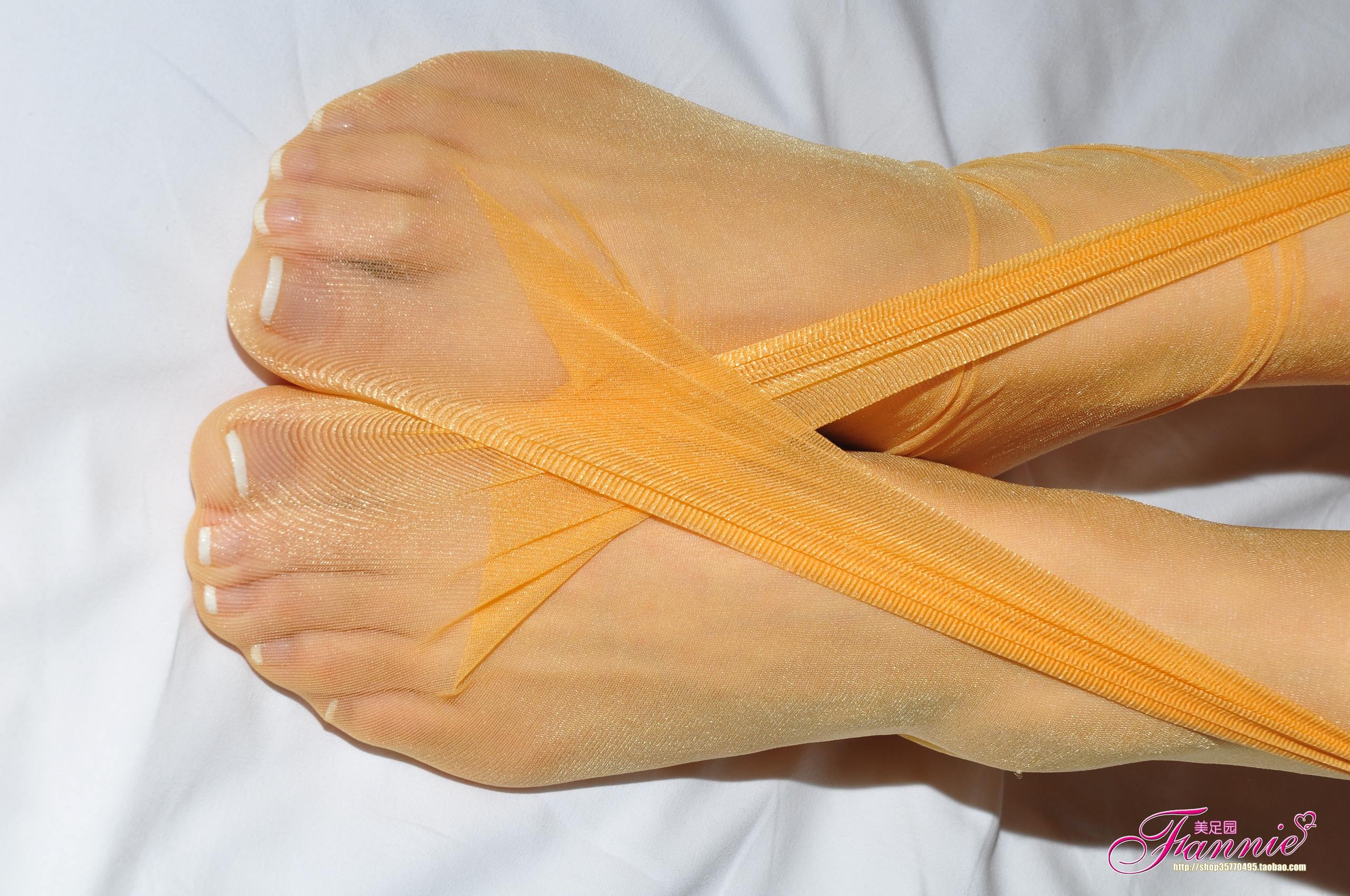 图片[54]-Fannie芬妮每足园 No.311 梦韵丝情炫彩 橙黄 [74P] – 速更版-美库