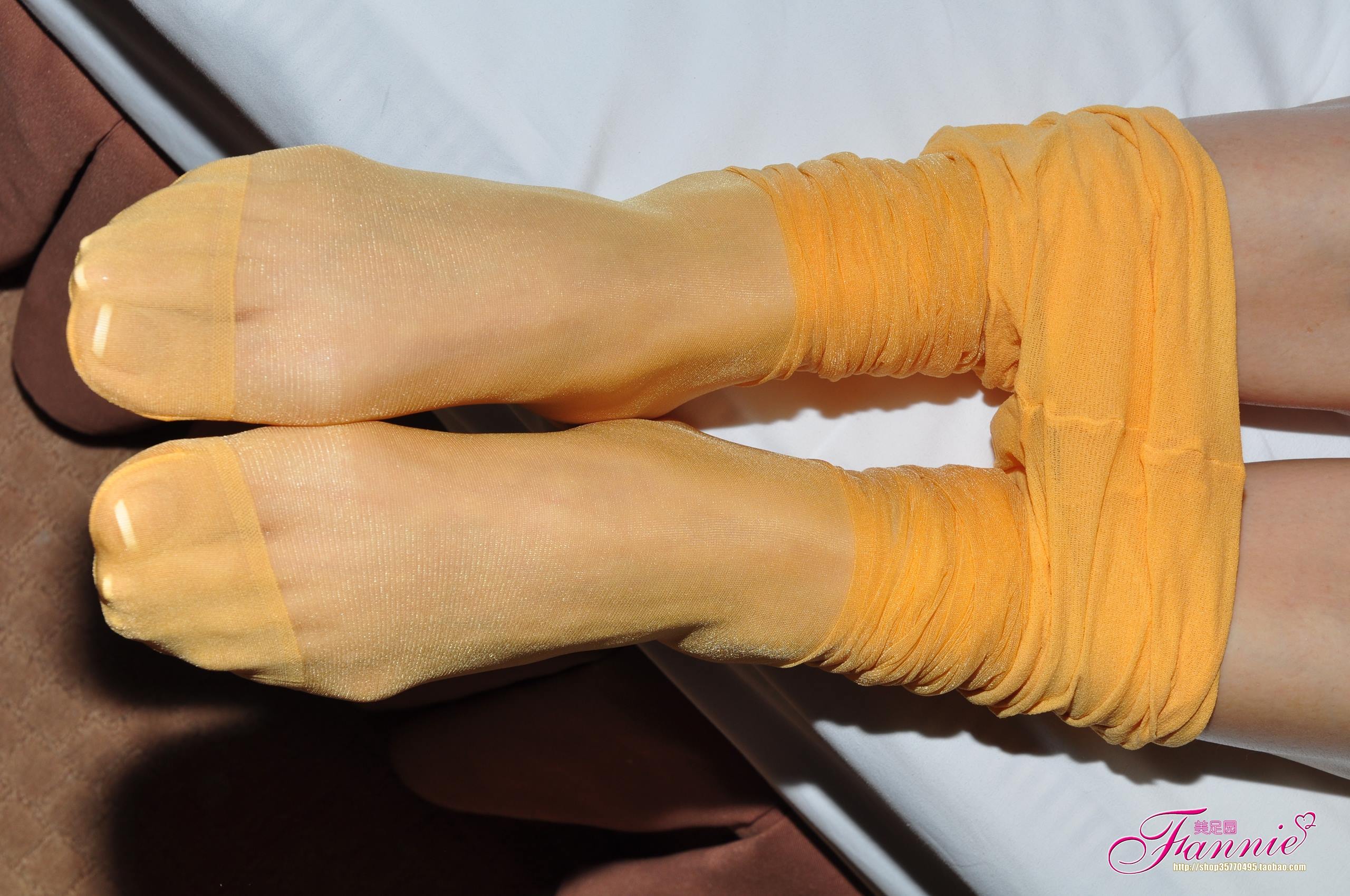 图片[64]-Fannie芬妮每足园 No.311 梦韵丝情炫彩 橙黄 [74P] – 速更版-美库