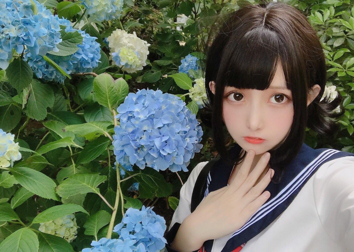 图片[10]-凛子酱 – 紫阳花[27P] – 速更版-美库