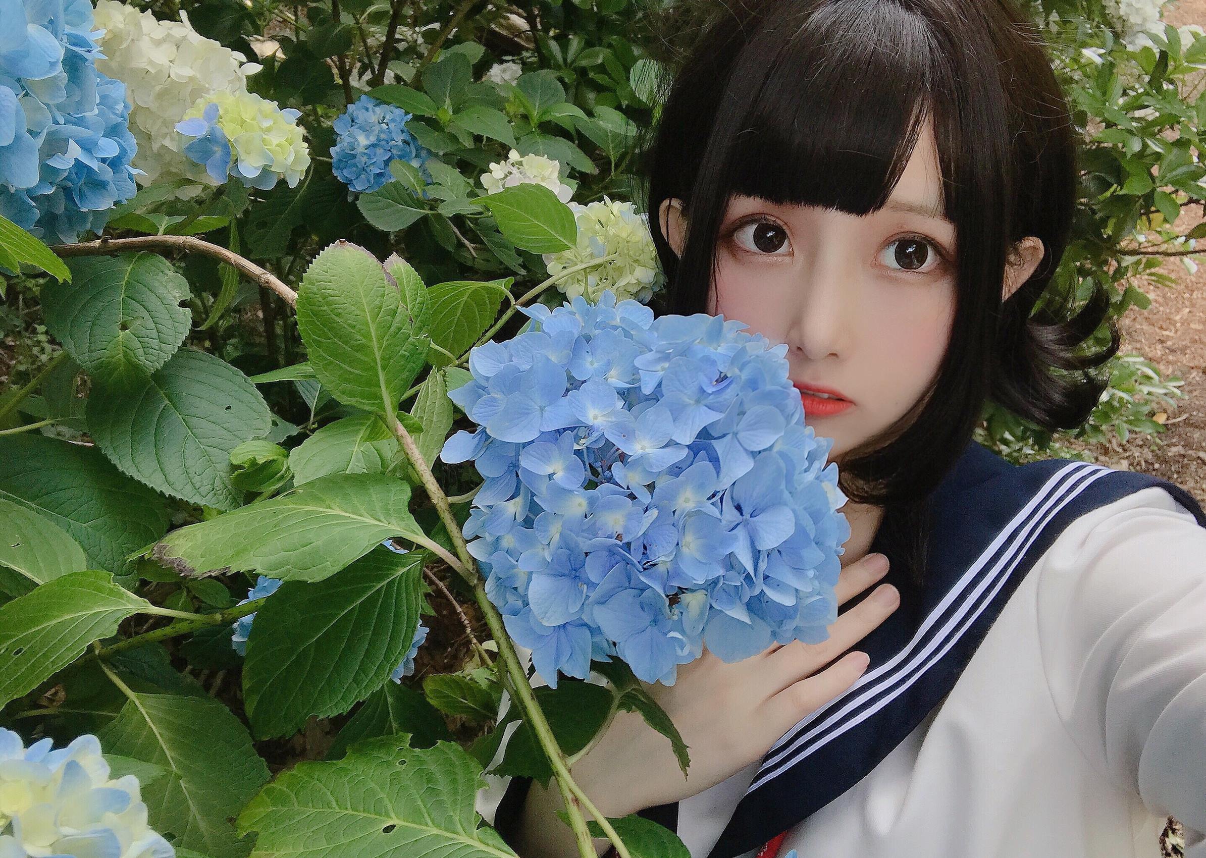 图片[11]-凛子酱 – 紫阳花[27P] – 速更版-美库