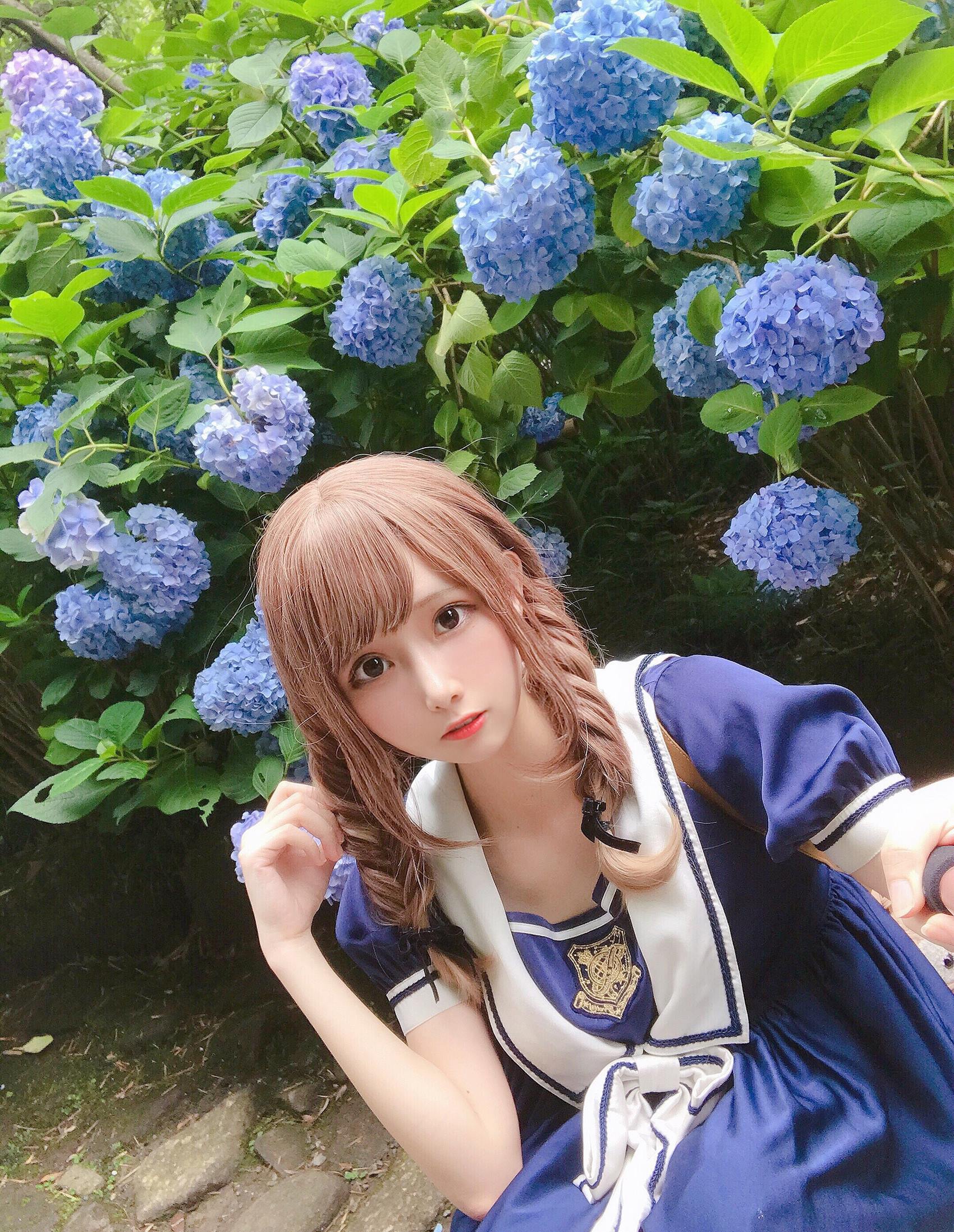 图片[18]-凛子酱 – 紫阳花[27P] – 速更版-美库