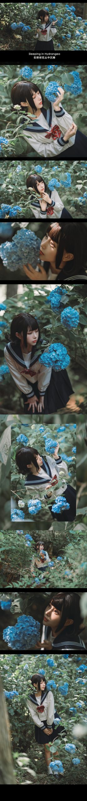 图片[20]-凛子酱 – 紫阳花[27P] – 速更版-美库