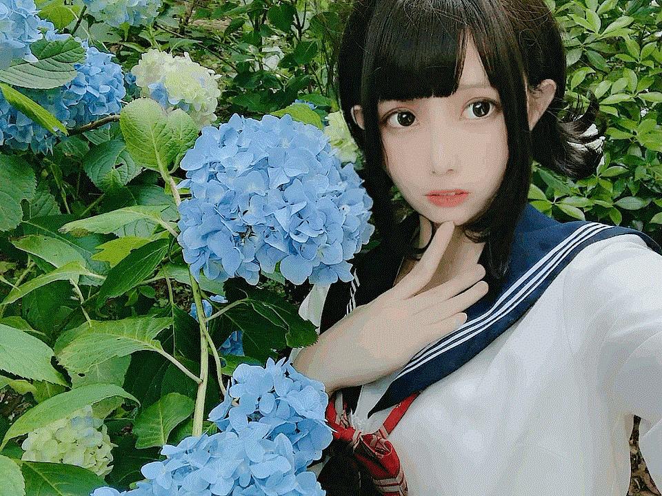 图片[21]-凛子酱 – 紫阳花[27P] – 速更版-美库