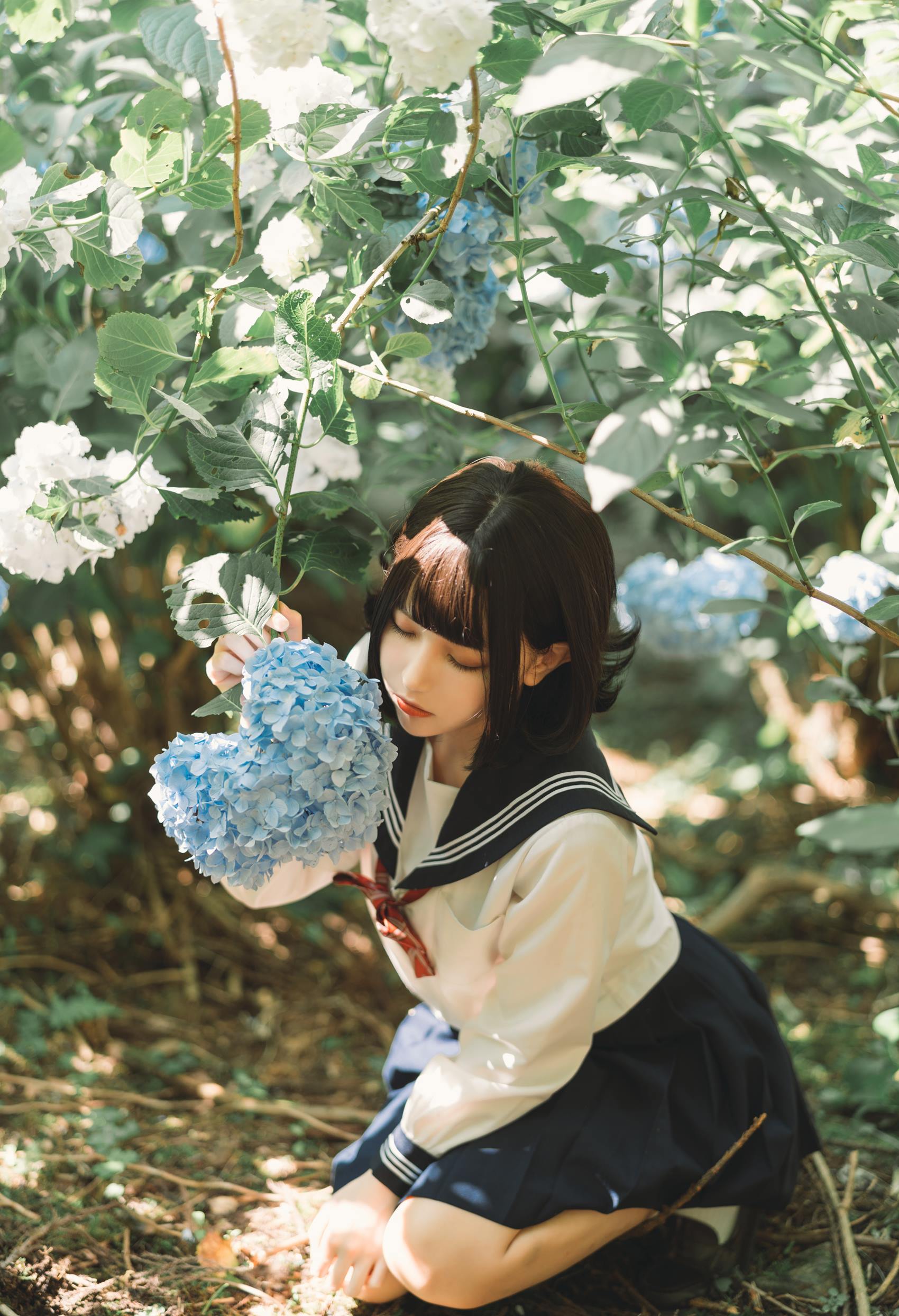 图片[22]-凛子酱 – 紫阳花[27P] – 速更版-美库