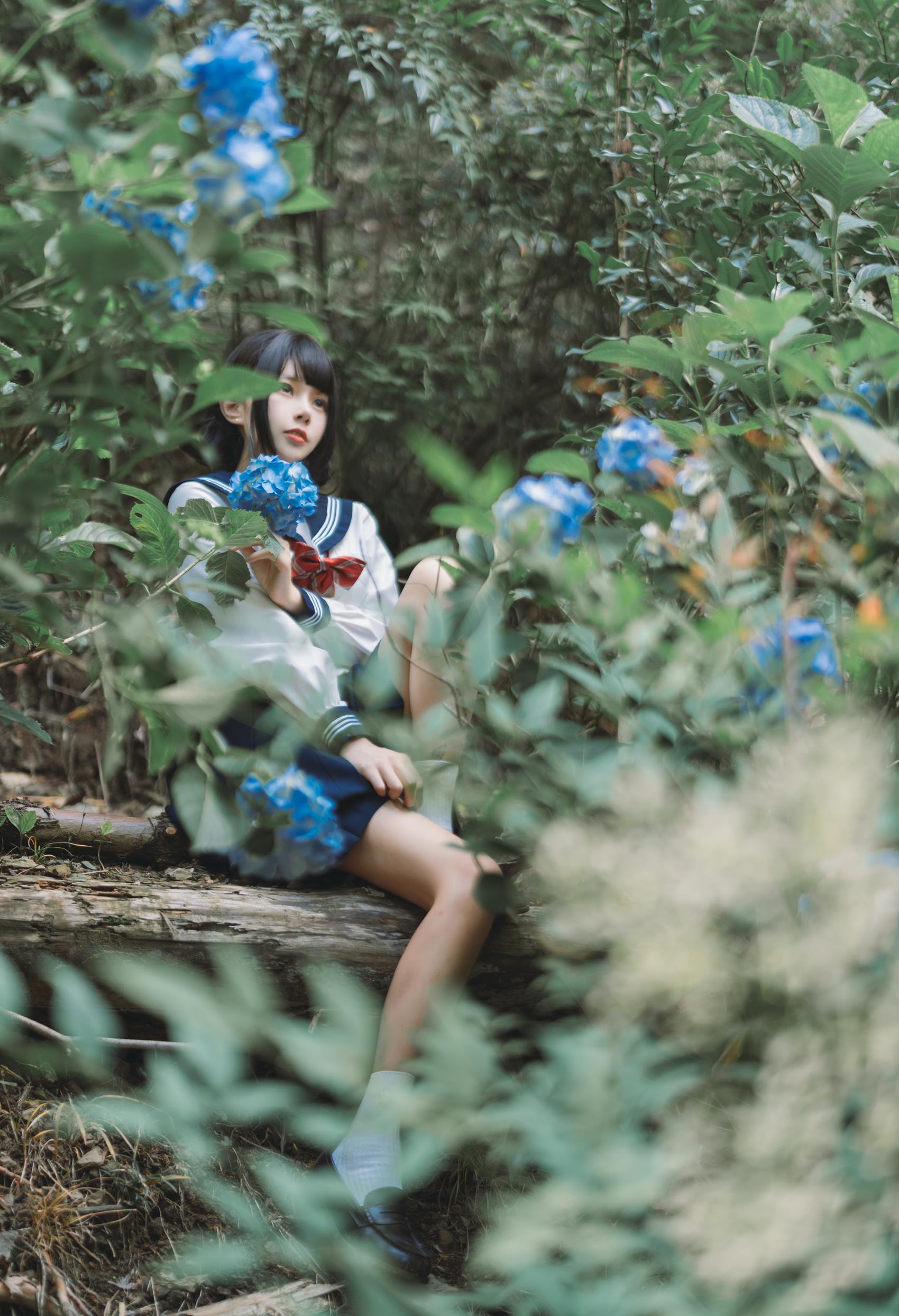 图片[25]-凛子酱 – 紫阳花[27P] – 速更版-美库