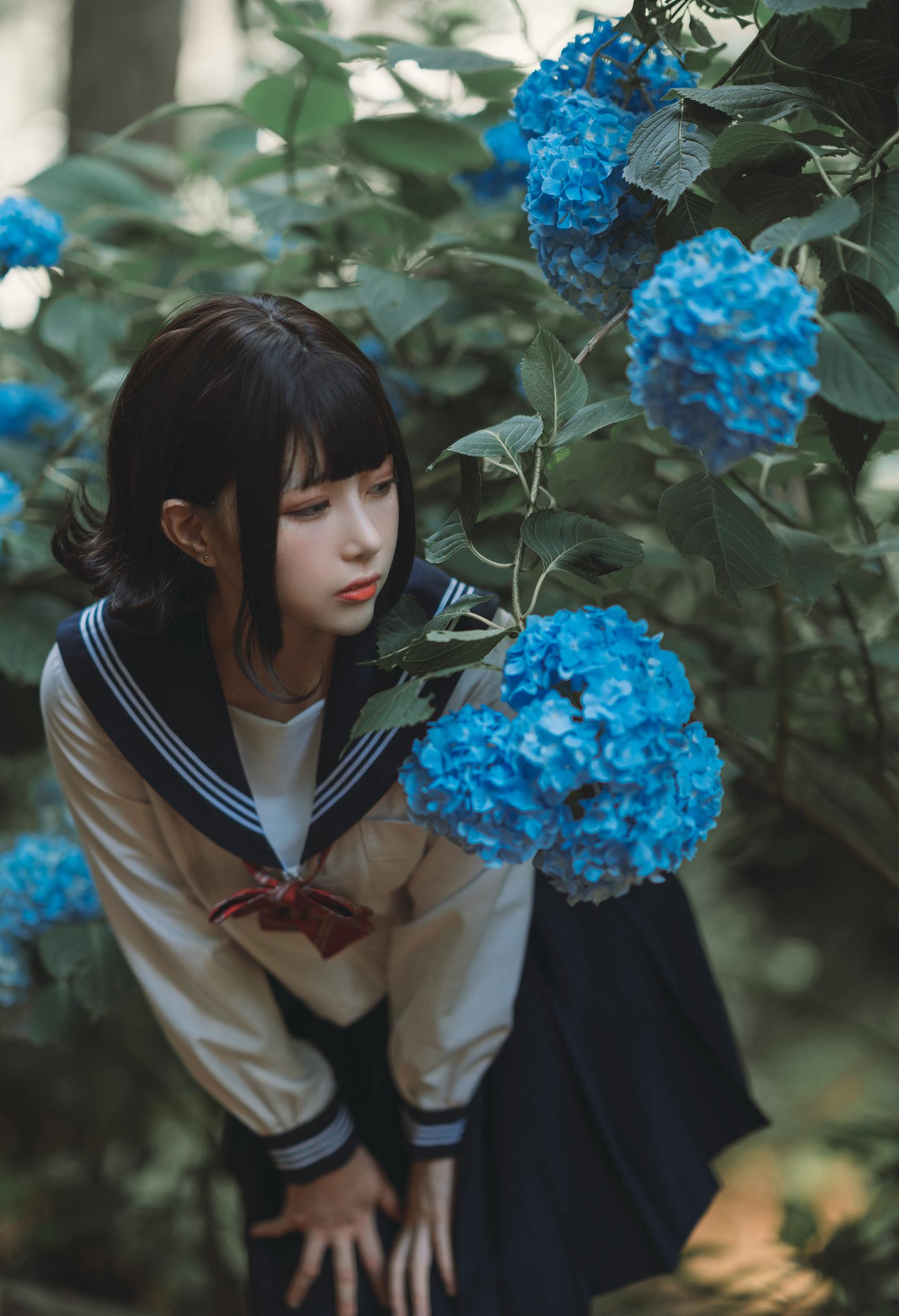 图片[26]-凛子酱 – 紫阳花[27P] – 速更版-美库