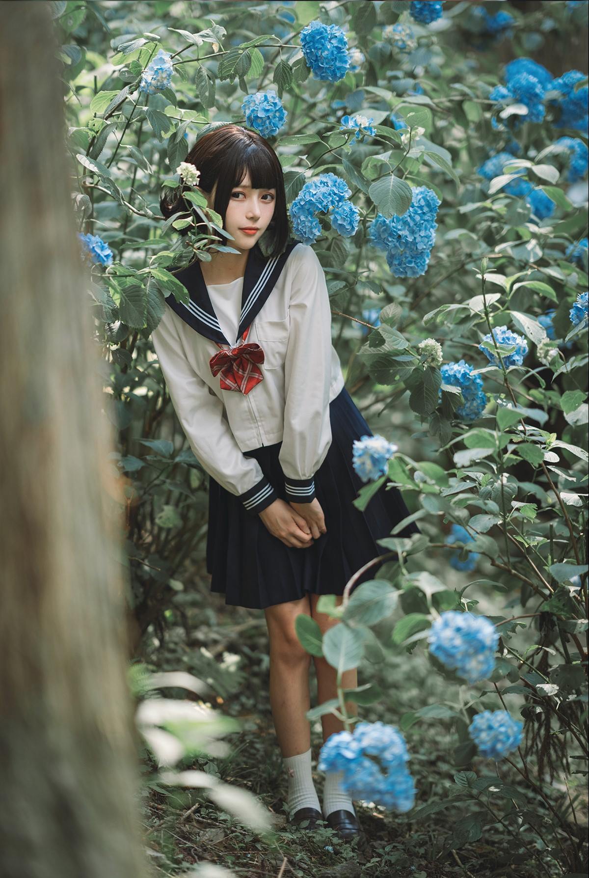 图片[27]-凛子酱 – 紫阳花[27P] – 速更版-美库