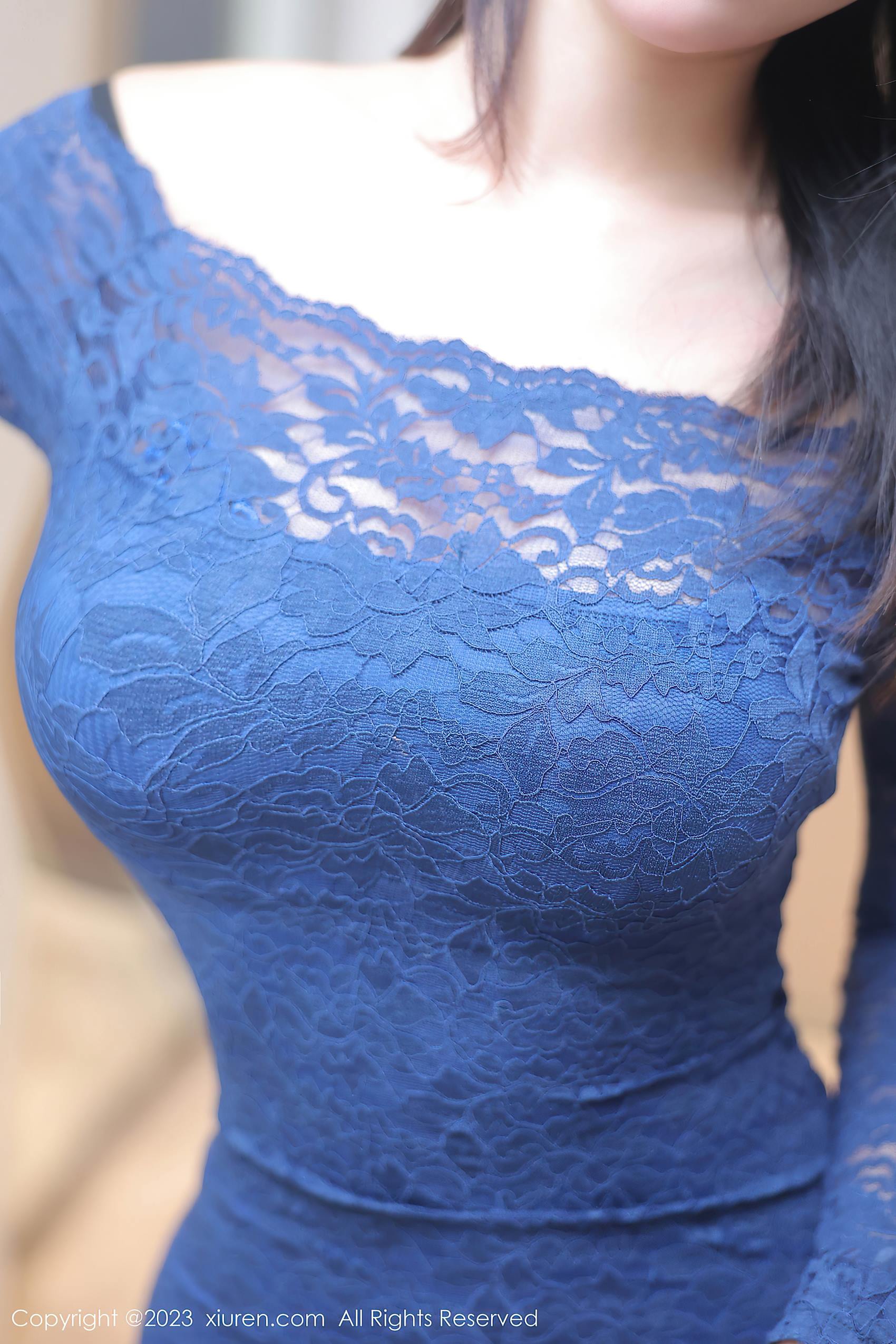 图片[24]-[Xiuren秀人网]2023.11.13 NO.7652 夏沫沫tifa 蓝色配黑丝 [23+1P] – 速更版-美库