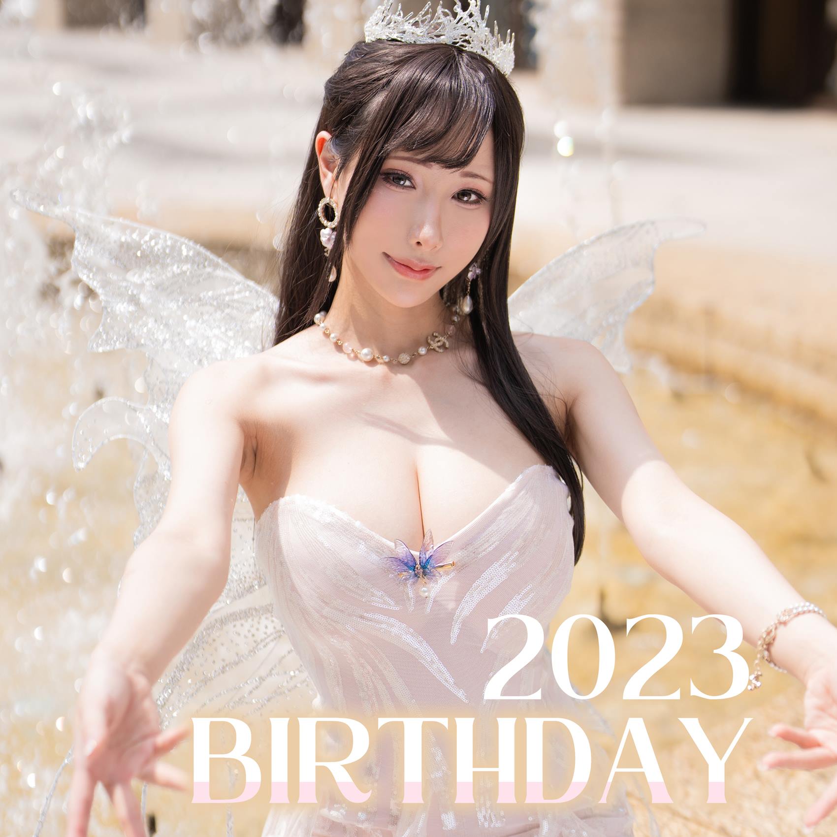 图片[23]-Hane Ame 雨波写真 – Original 2023 Birthday 生日禮服[25P] – 速更版-美库