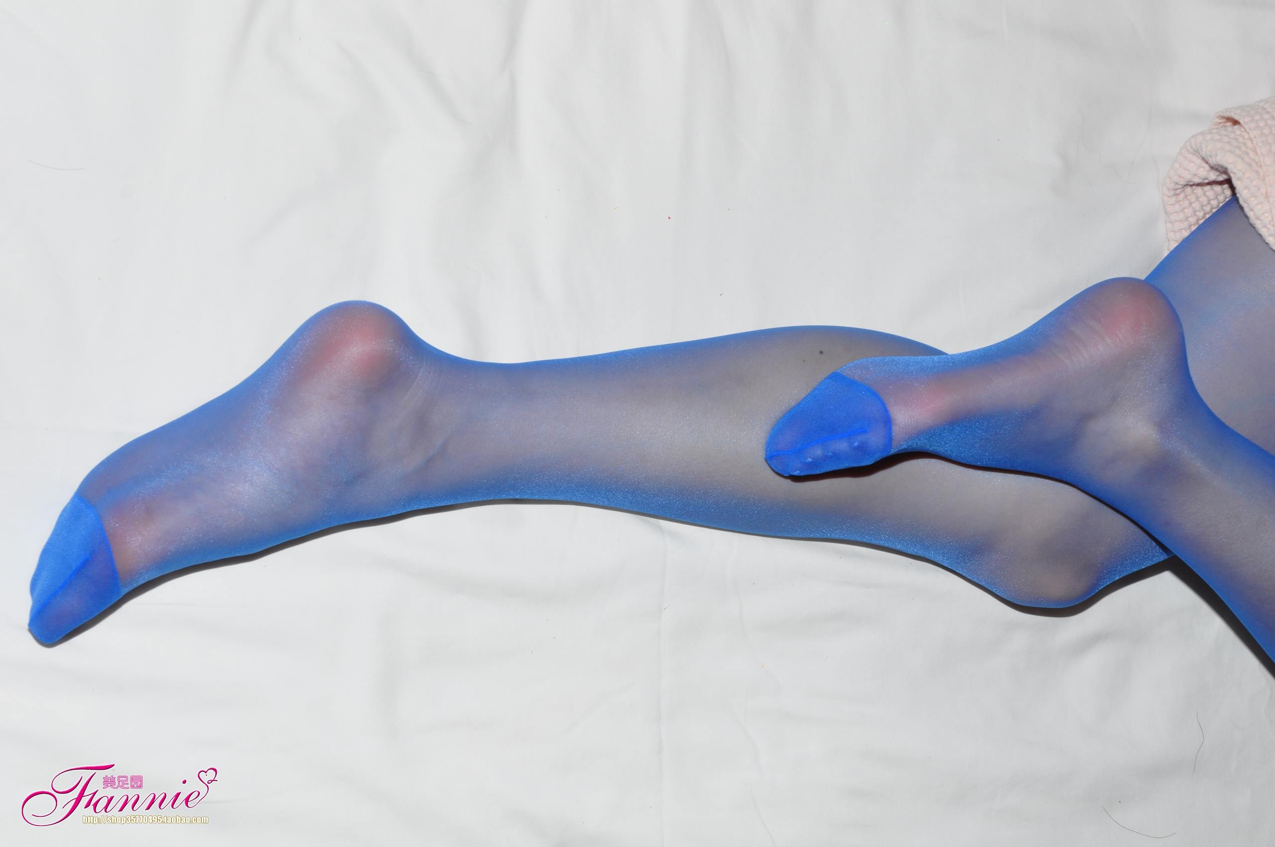 图片[50]-Fannie芬妮每足园 No.315 梦韵丝情炫彩 蓝丝 [70P] – 速更版-美库