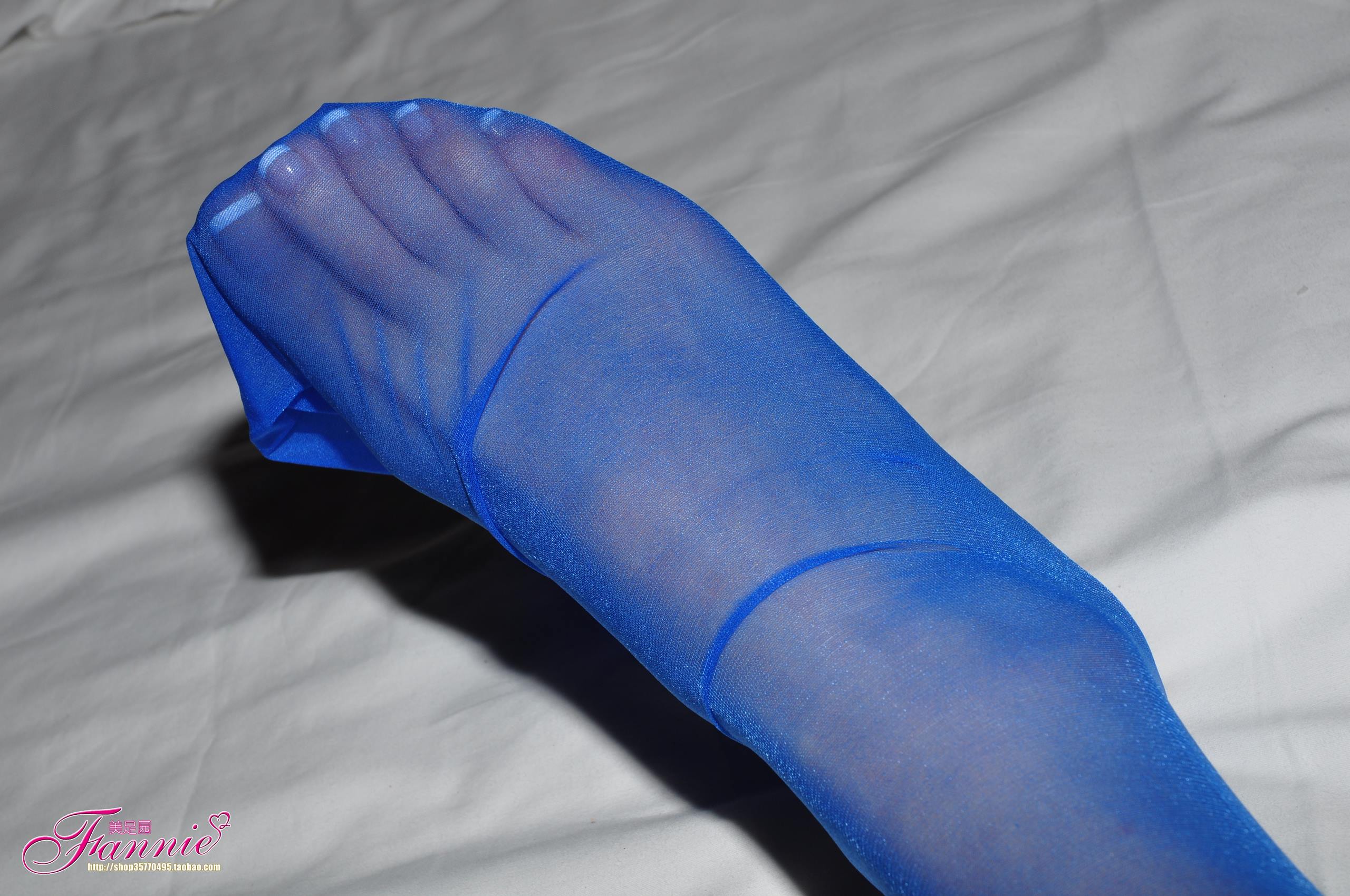 图片[62]-Fannie芬妮每足园 No.315 梦韵丝情炫彩 蓝丝 [70P] – 速更版-美库