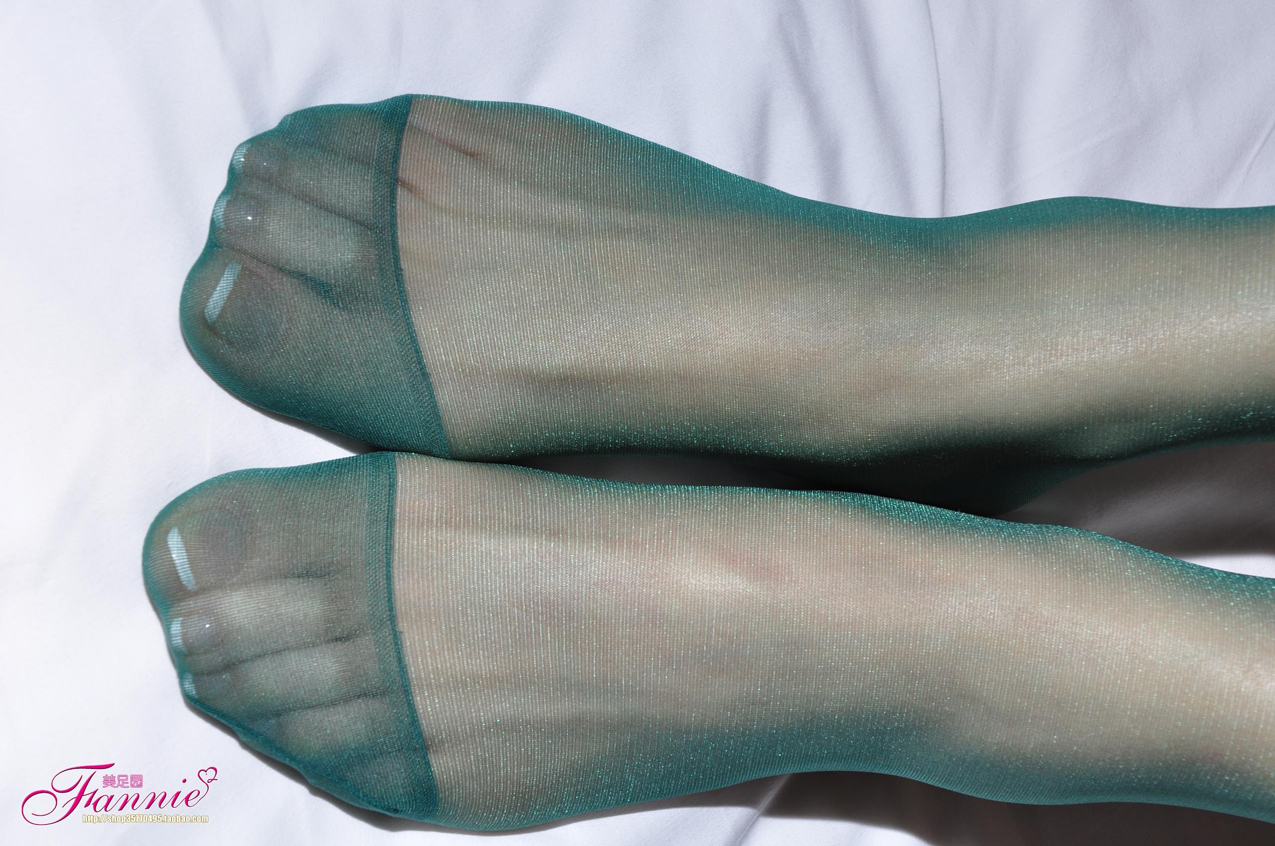 图片[47]-Fannie芬妮每足园 No.316 梦韵丝情炫彩 绿丝 [63P] – 速更版-美库