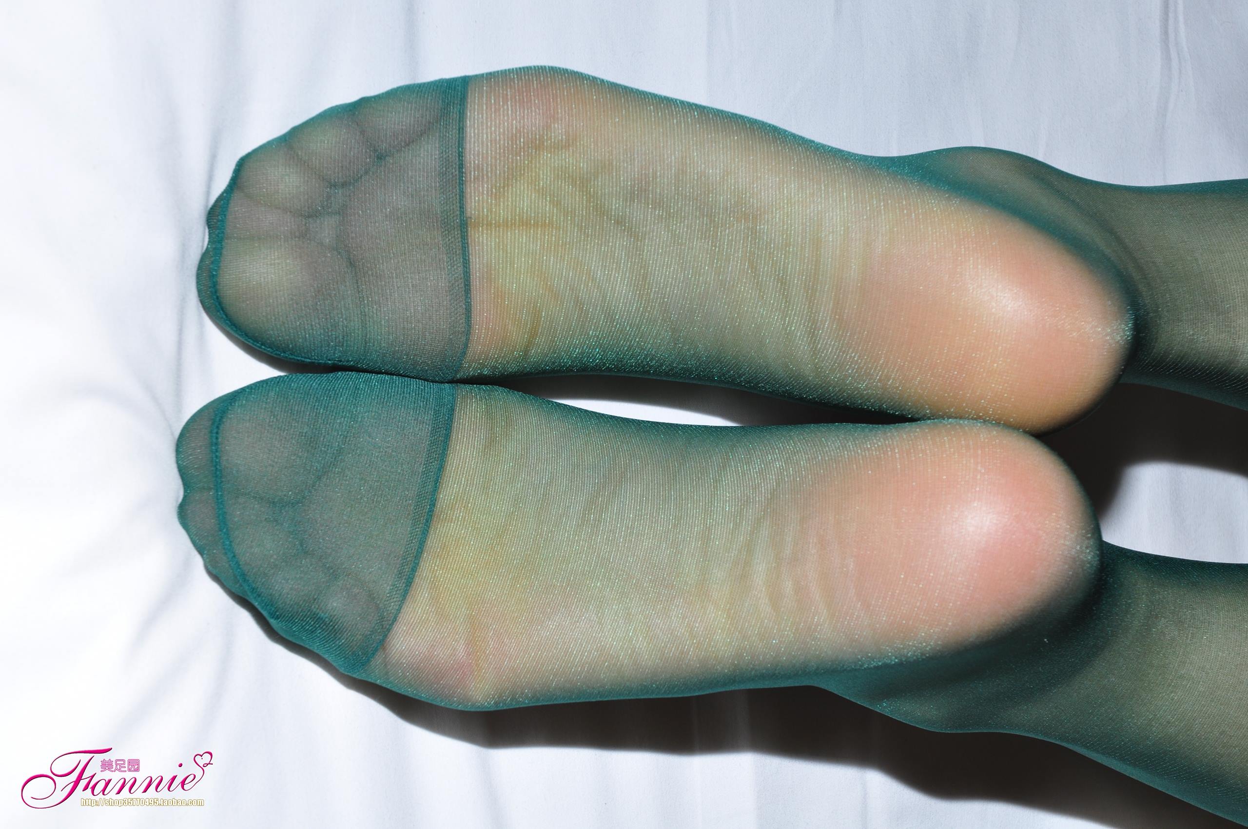 图片[48]-Fannie芬妮每足园 No.316 梦韵丝情炫彩 绿丝 [63P] – 速更版-美库