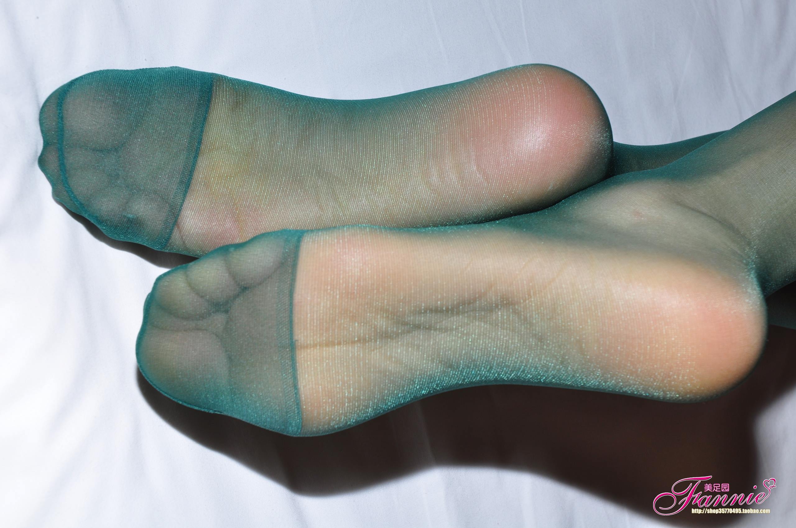 图片[49]-Fannie芬妮每足园 No.316 梦韵丝情炫彩 绿丝 [63P] – 速更版-美库