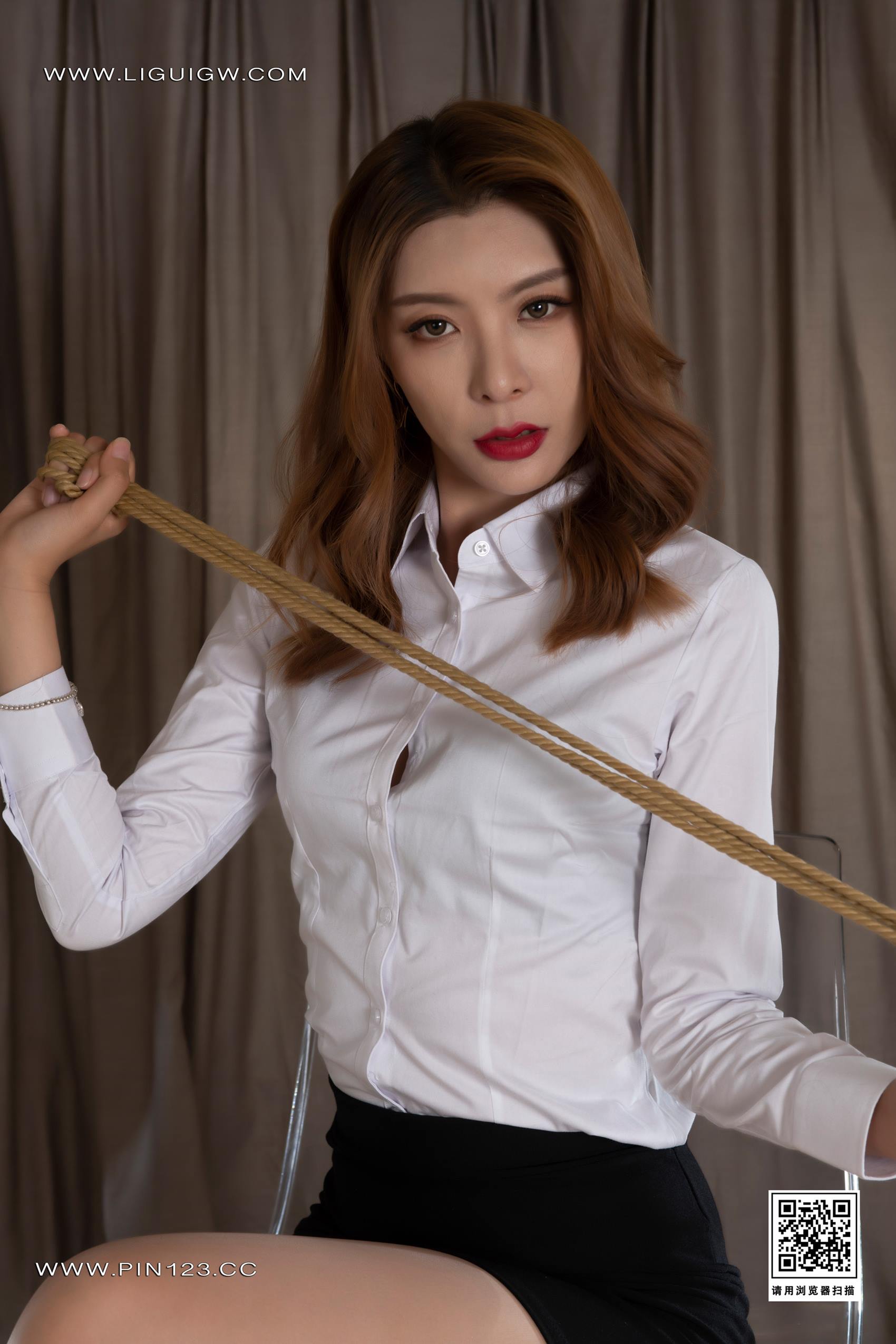 图片[28]-[Ligui丽柜]2023.12.14 OL紧缚 克拉拉[35+1P] – 速更版-美库