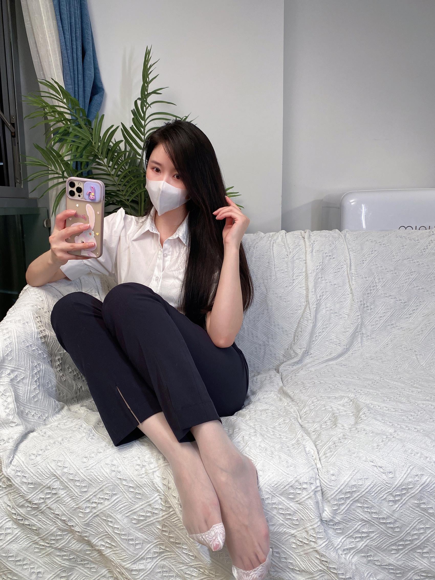 图片[19]-小九九[July芝岚] – 超薄裤里丝[18P] – 速更版-美库