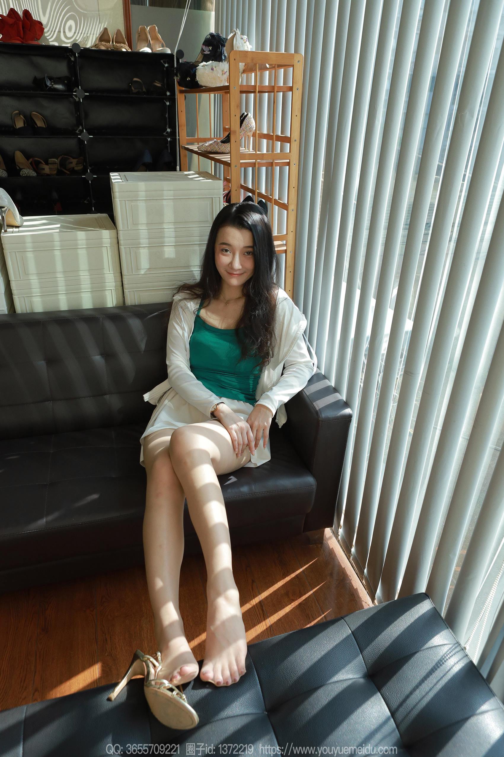 图片[26]-[IESS异思趣向] 2023.11.15 丝享家1586：秋秋《绿色挂脖》[88P] – 速更版-美库