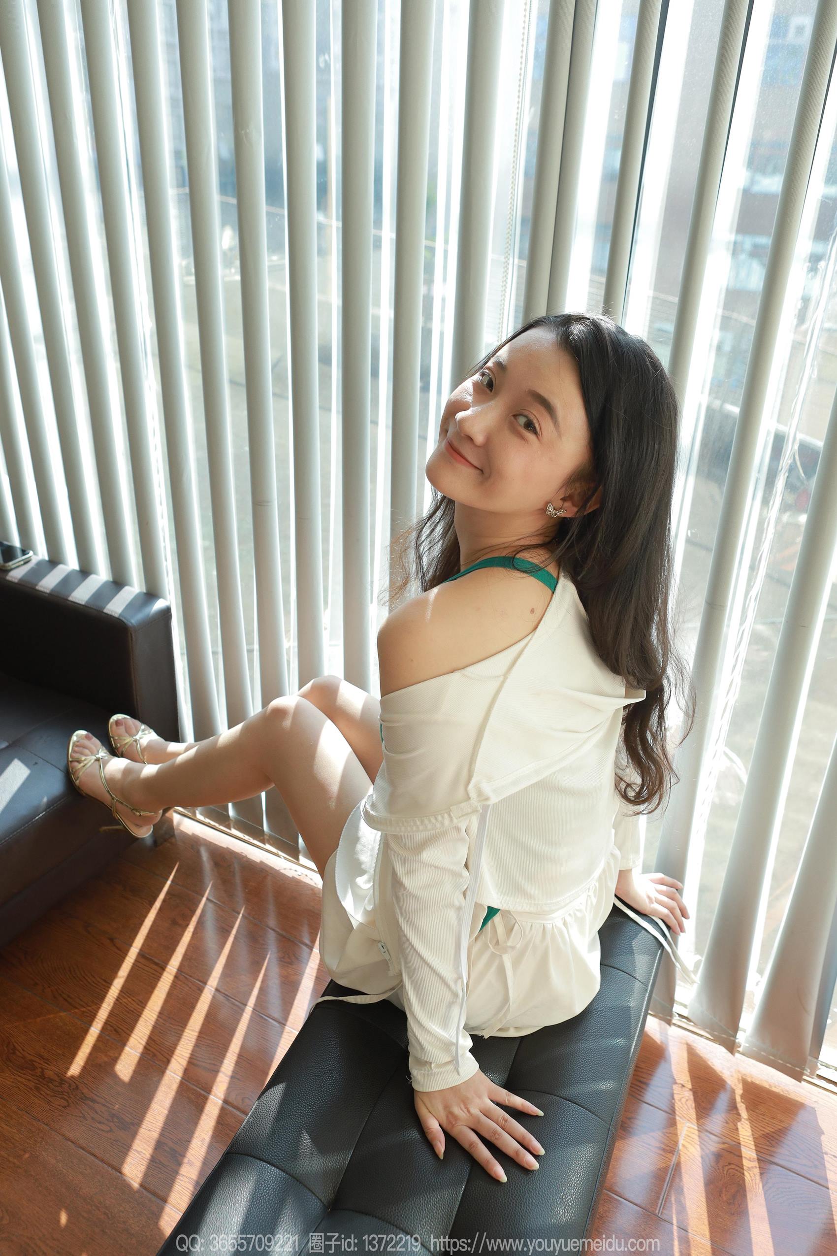 图片[67]-[IESS异思趣向] 2023.11.15 丝享家1586：秋秋《绿色挂脖》[88P] – 速更版-美库