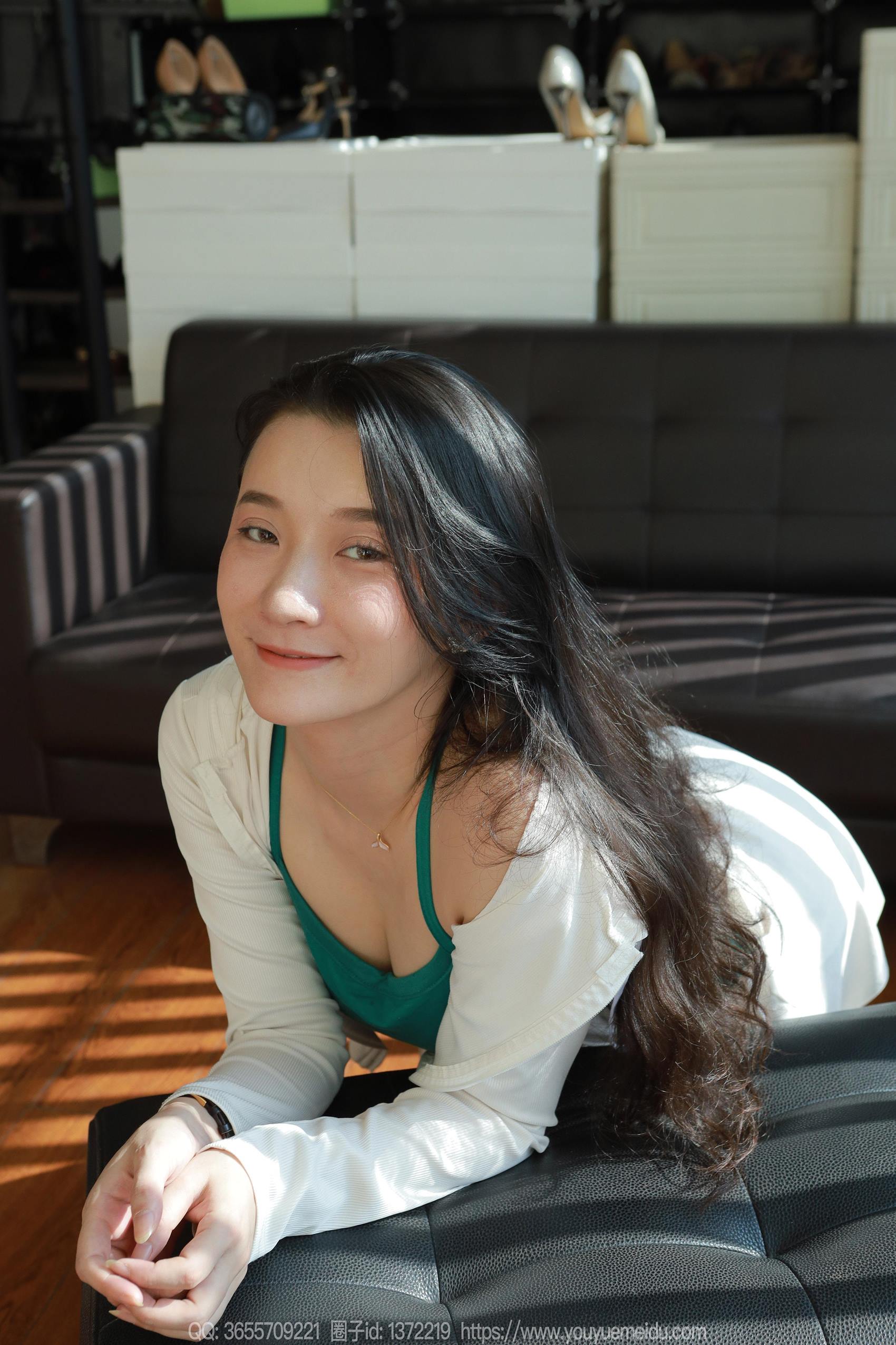 图片[81]-[IESS异思趣向] 2023.11.15 丝享家1586：秋秋《绿色挂脖》[88P] – 速更版-美库