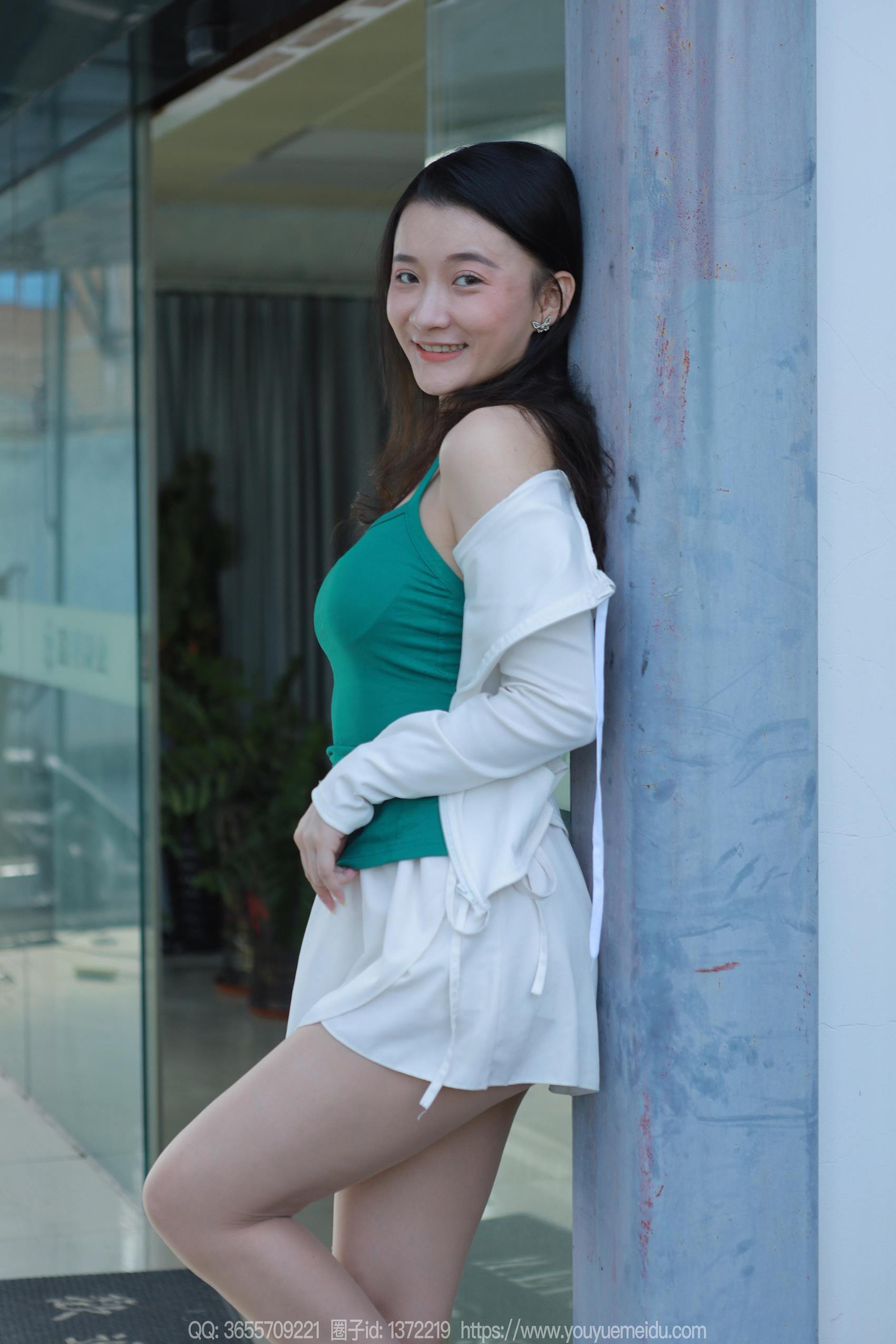 图片[82]-[IESS异思趣向] 2023.11.15 丝享家1586：秋秋《绿色挂脖》[88P] – 速更版-美库