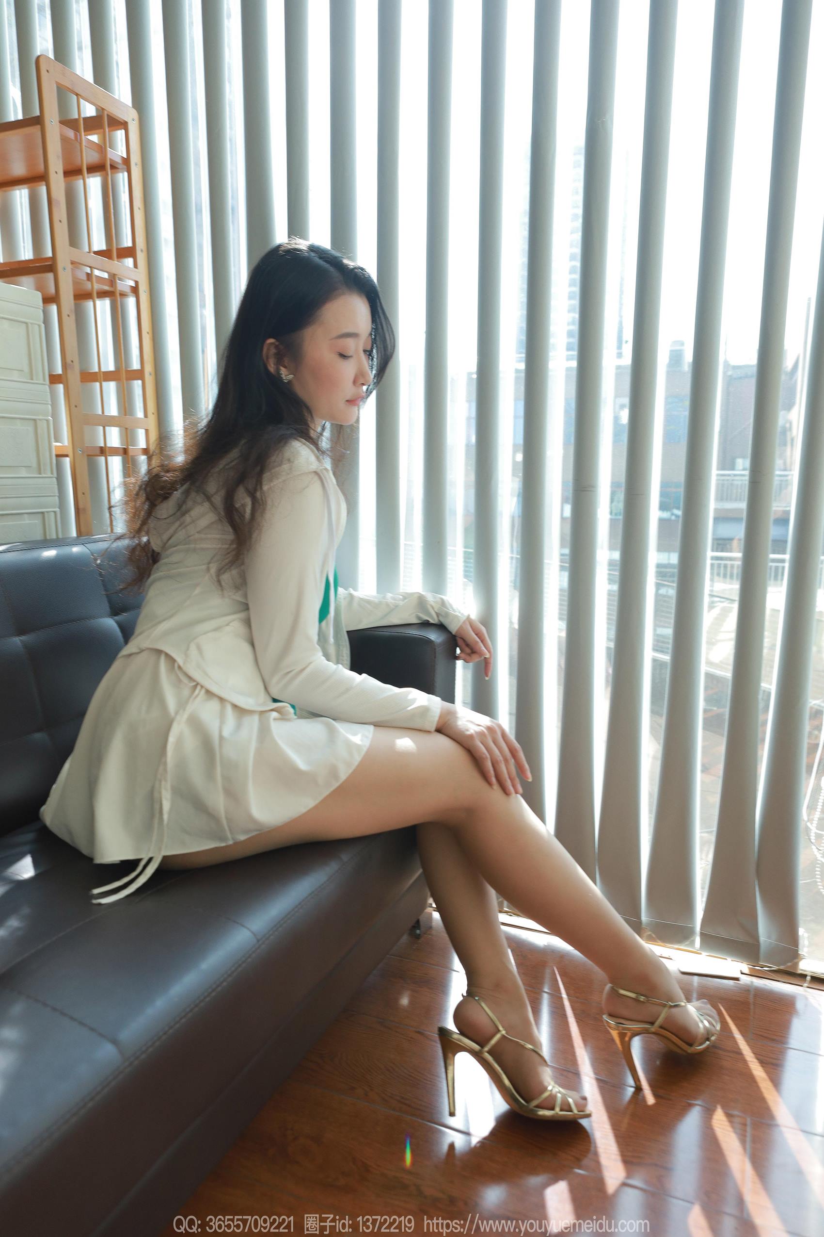 图片[88]-[IESS异思趣向] 2023.11.15 丝享家1586：秋秋《绿色挂脖》[88P] – 速更版-美库