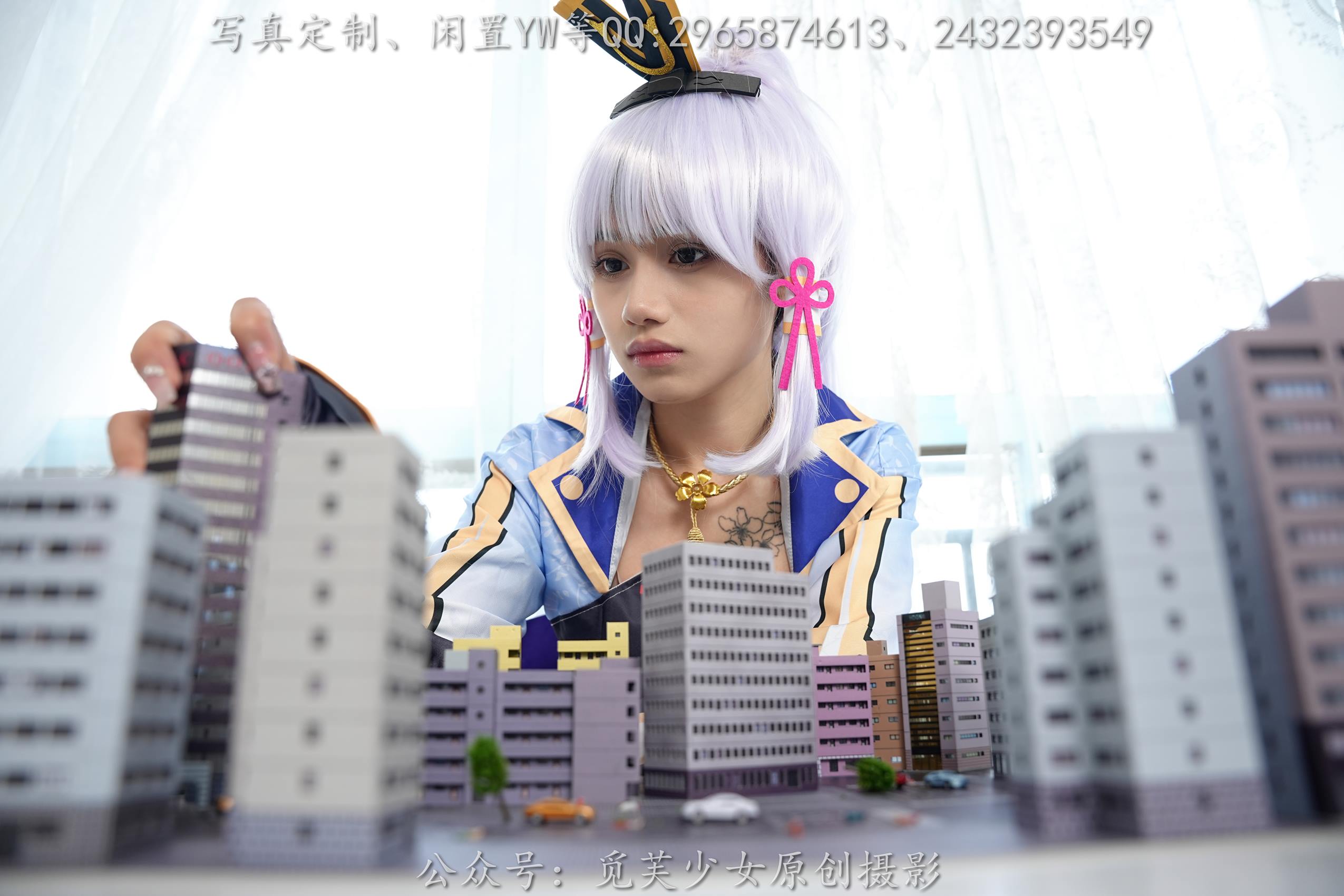 图片[51]-[觅芙少女]NO.108 花花-梦境误入小人国，化身巨人少女[144P] – 速更版-美库