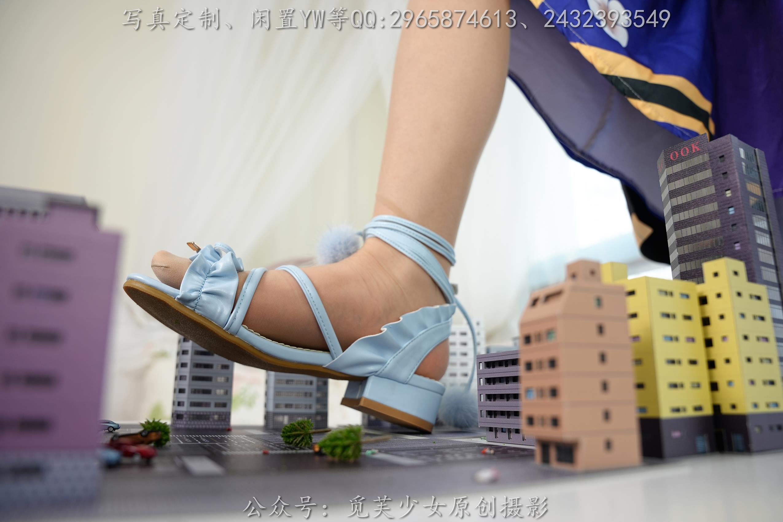 图片[66]-[觅芙少女]NO.108 花花-梦境误入小人国，化身巨人少女[144P] – 速更版-美库