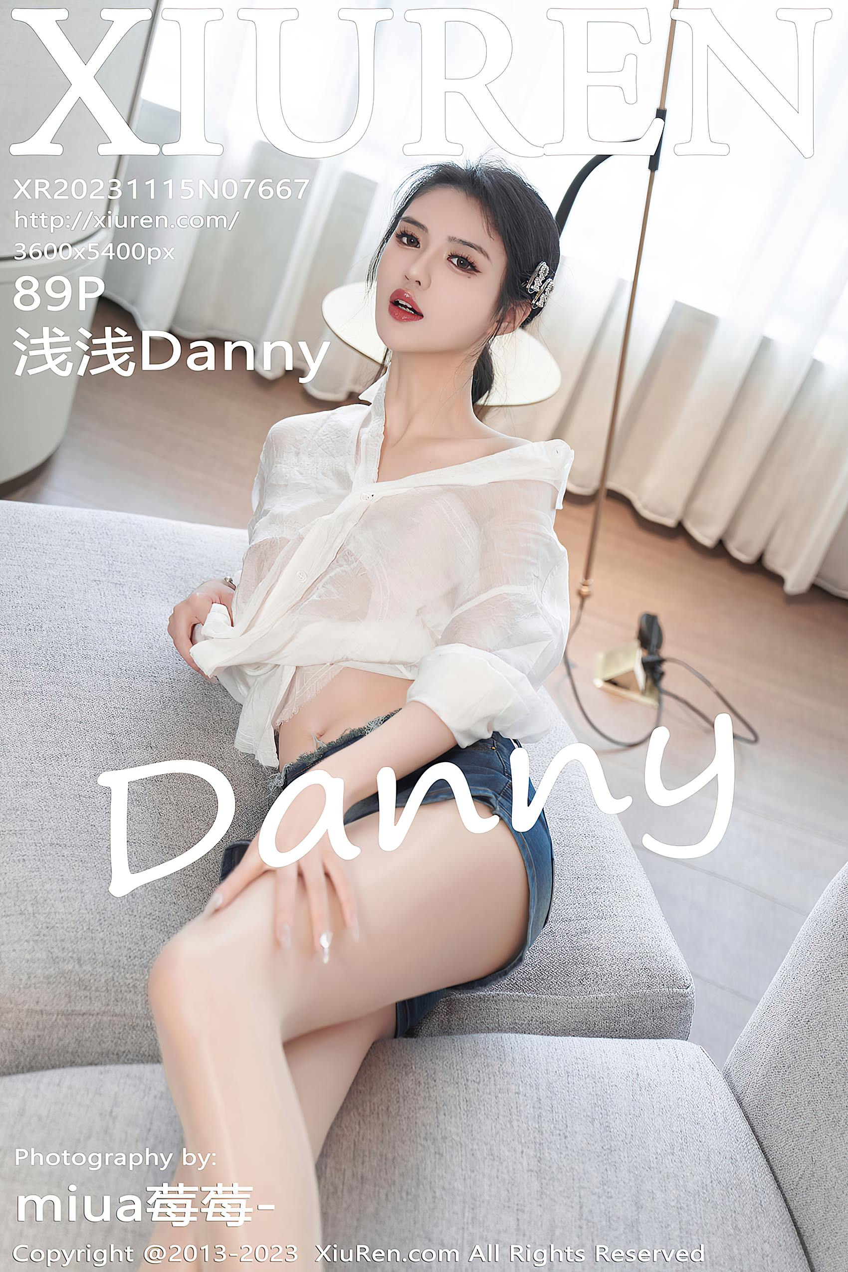 图片[19]-[Xiuren秀人网]2023.11.15 NO.7667 浅浅Danny 牛仔短裙 [37+1P] – 速更版-美库