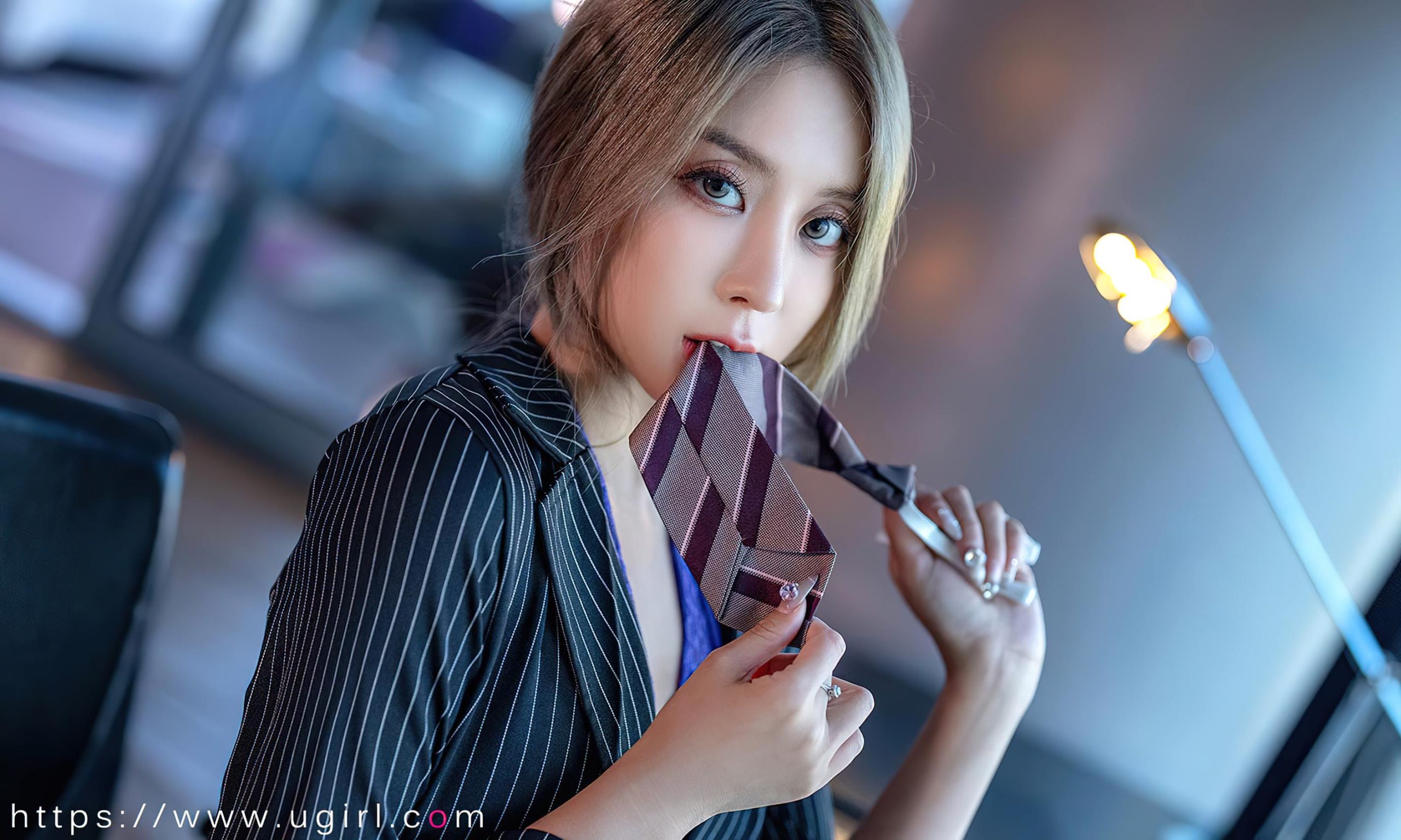 图片[30]-[爱尤物]2023 NO.2702 西装加黑丝 筱慧[35P] – 速更版-美库