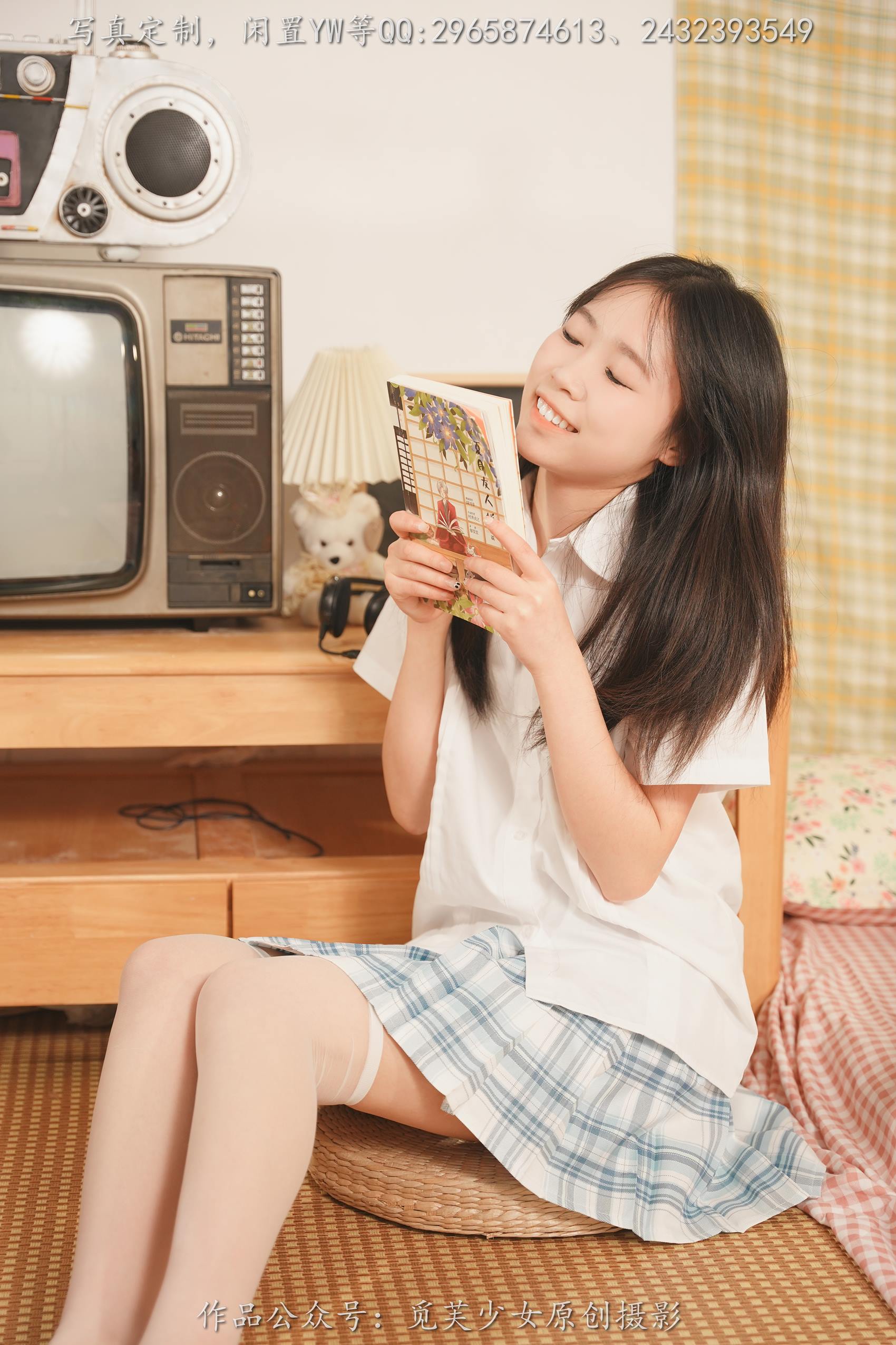 图片[11]-[觅芙少女]NO.114 敏敏-青春就是要拍校服记录啦[124P] – 速更版-美库