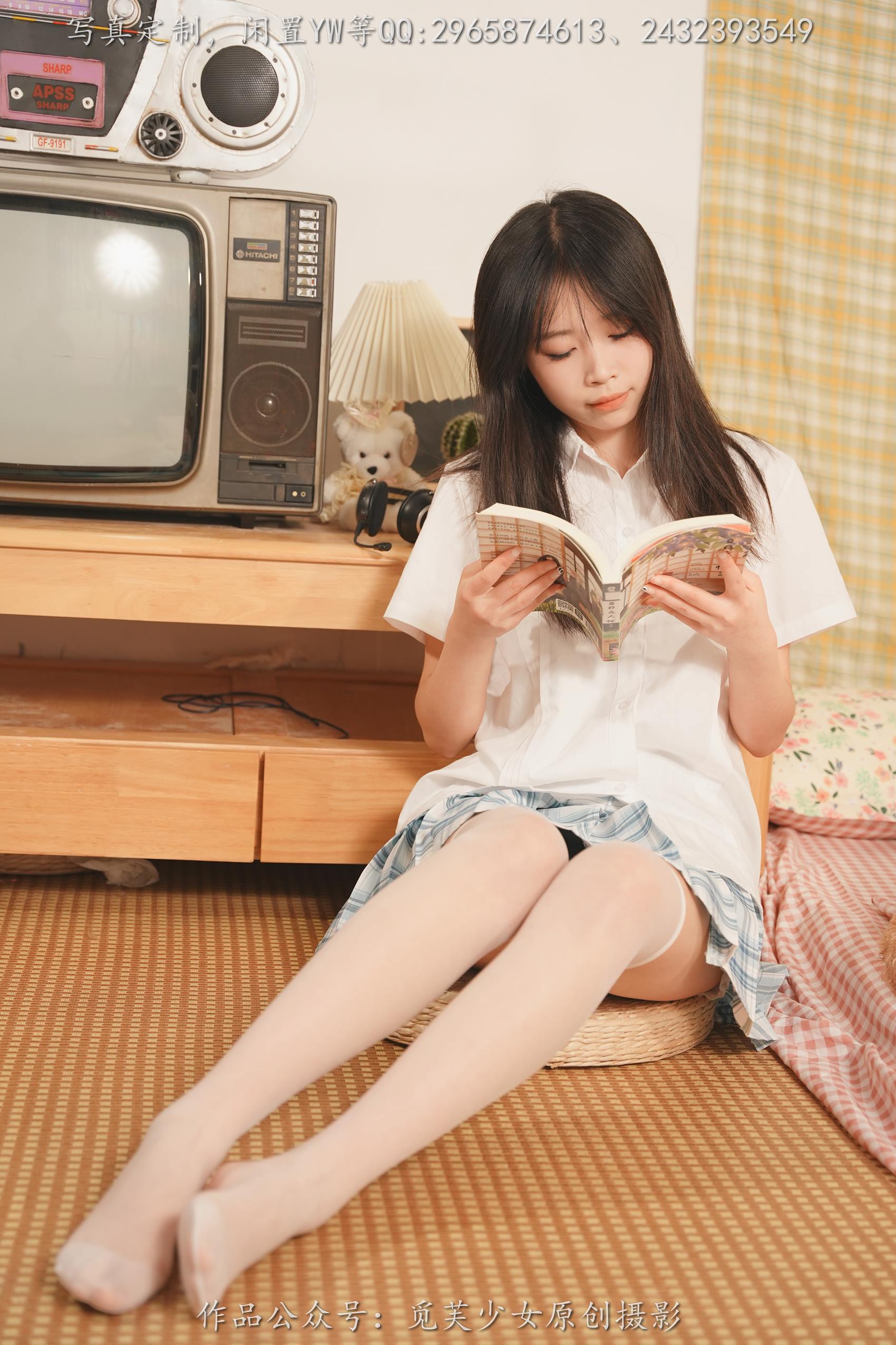 图片[12]-[觅芙少女]NO.114 敏敏-青春就是要拍校服记录啦[124P] – 速更版-美库