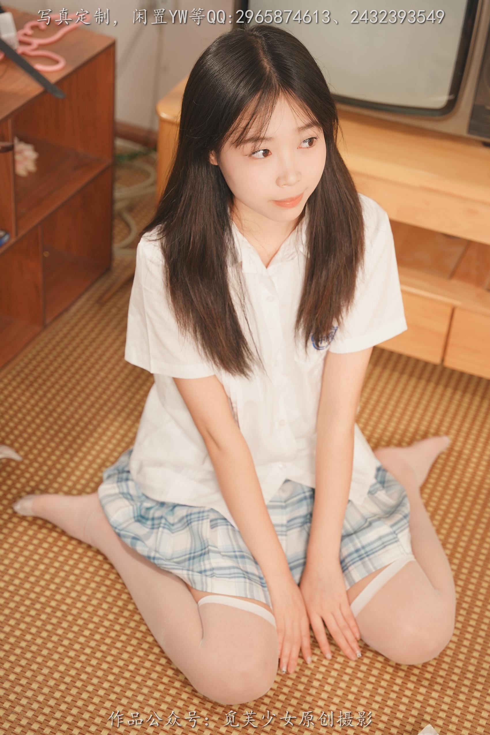 图片[13]-[觅芙少女]NO.114 敏敏-青春就是要拍校服记录啦[124P] – 速更版-美库